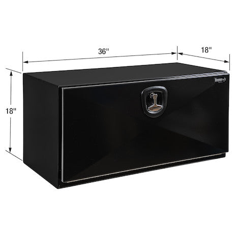1752805 | New 18x18x36 inch Pro Series Black Steel Underbody Truck Box