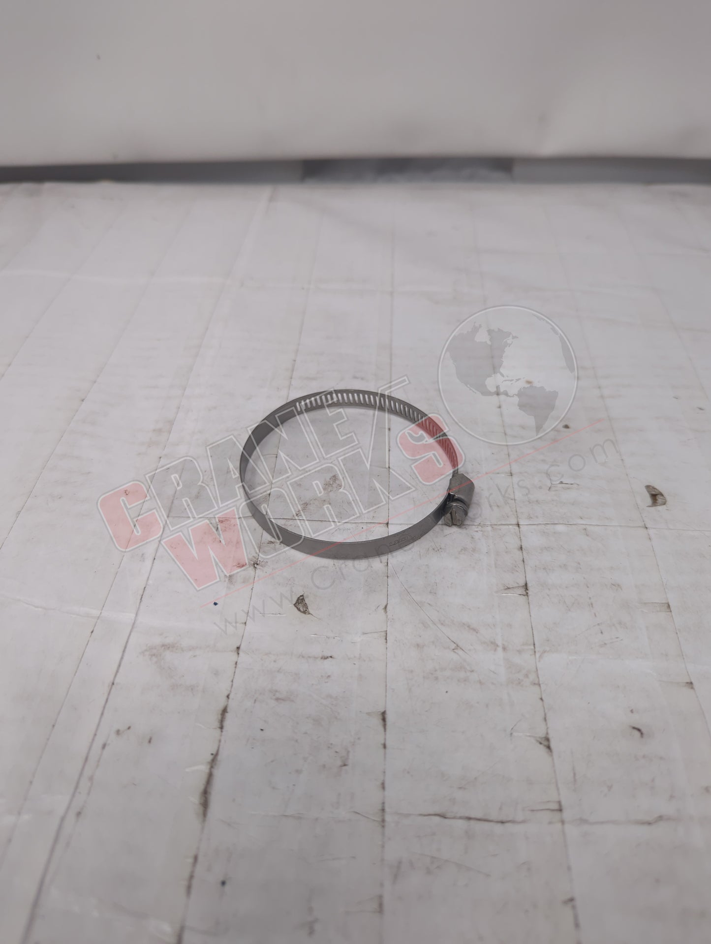 Picture of 64036, a New #36 Ss Hose Clamp, angle 2.