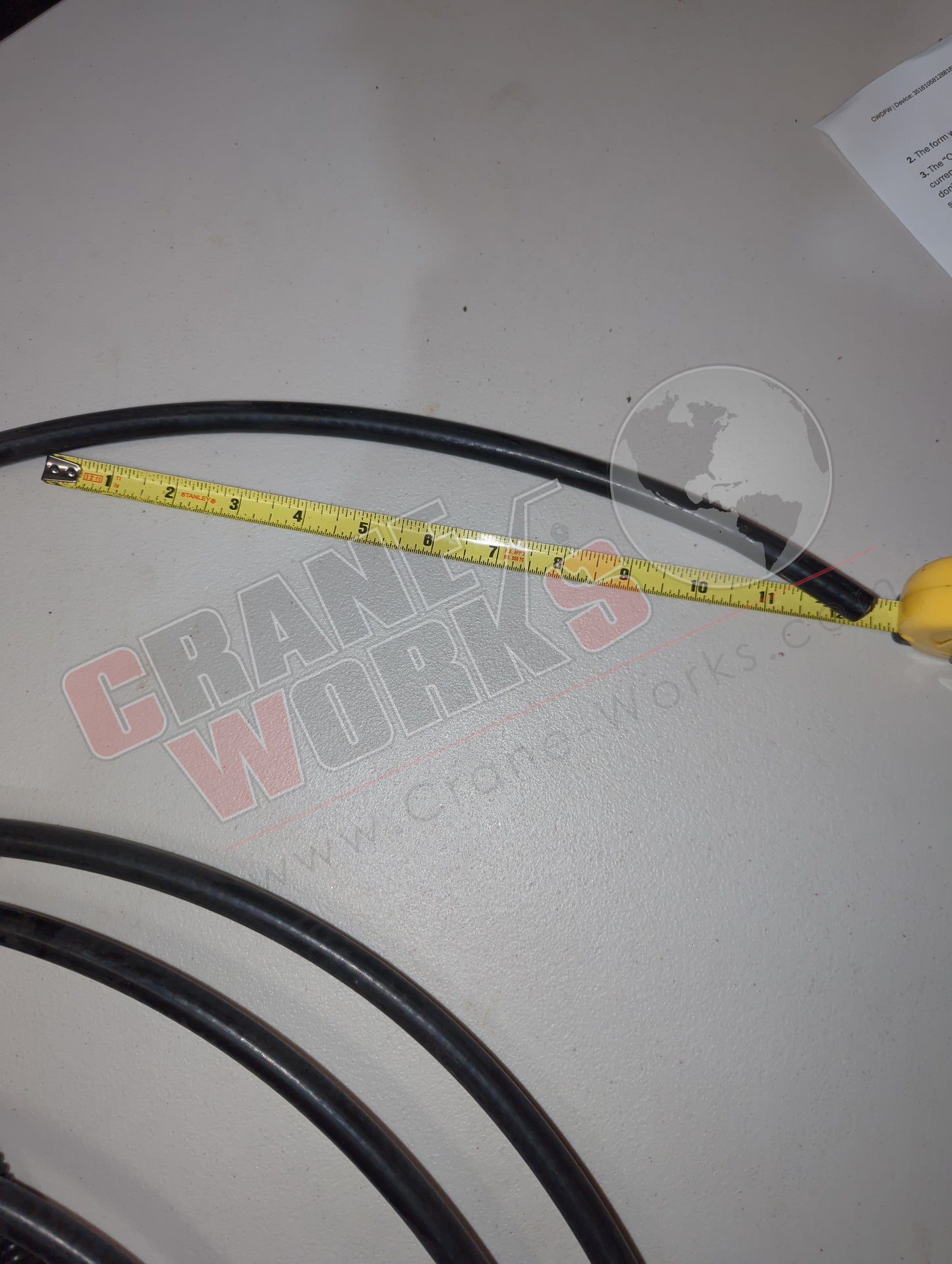 08A-BLK | New 1/2in Black Nylon Tubing