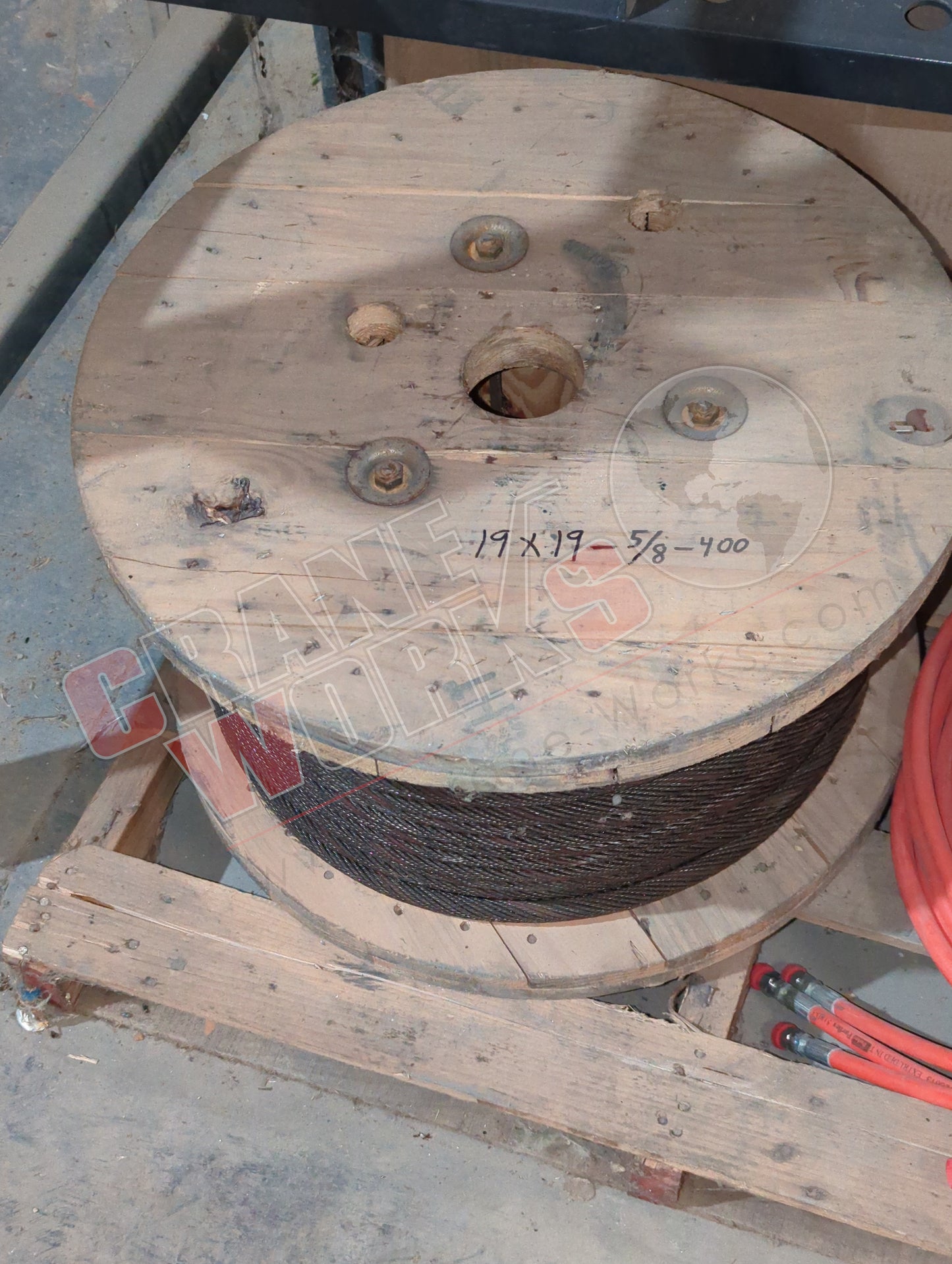 3001670 | New Wire Rope 150' W/Hook