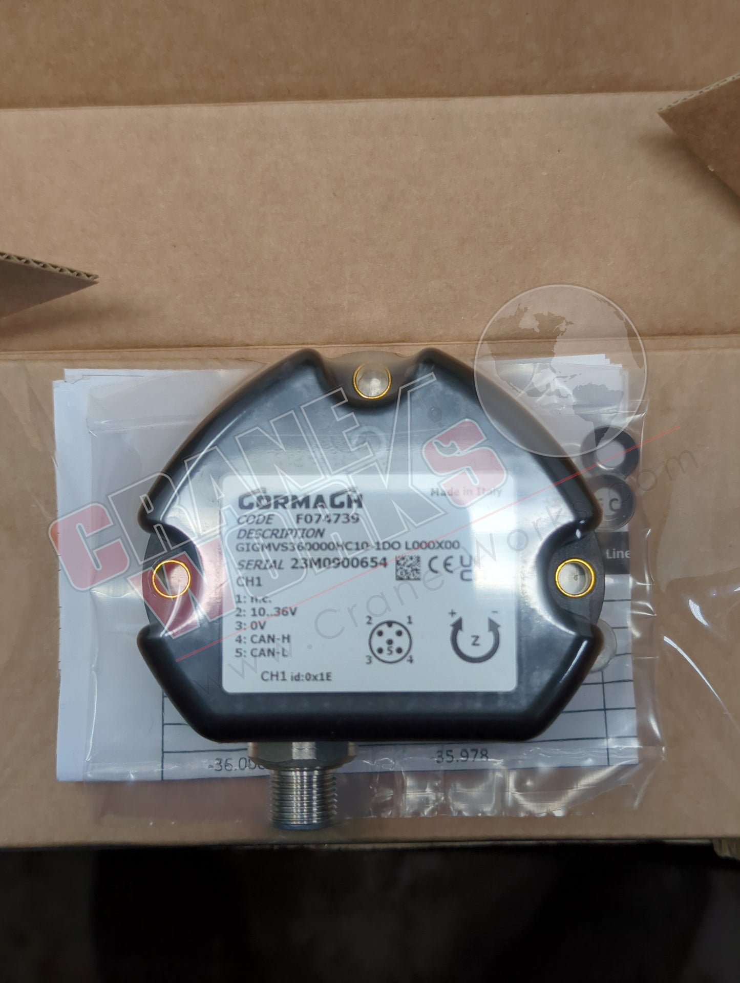 09190407 | New Main Boom Angle Sensor