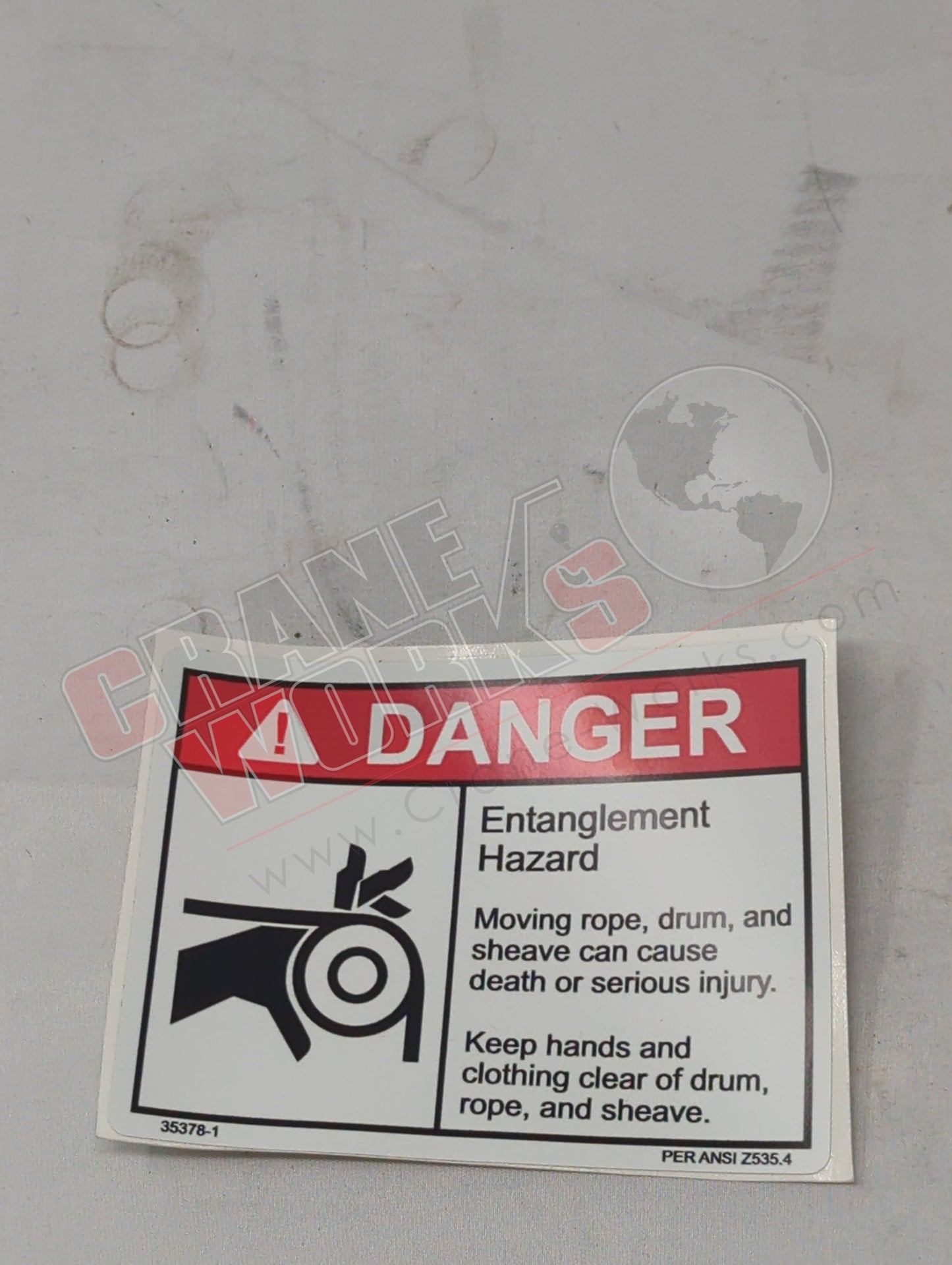 35378-1 | New Danger Entanglement Decal