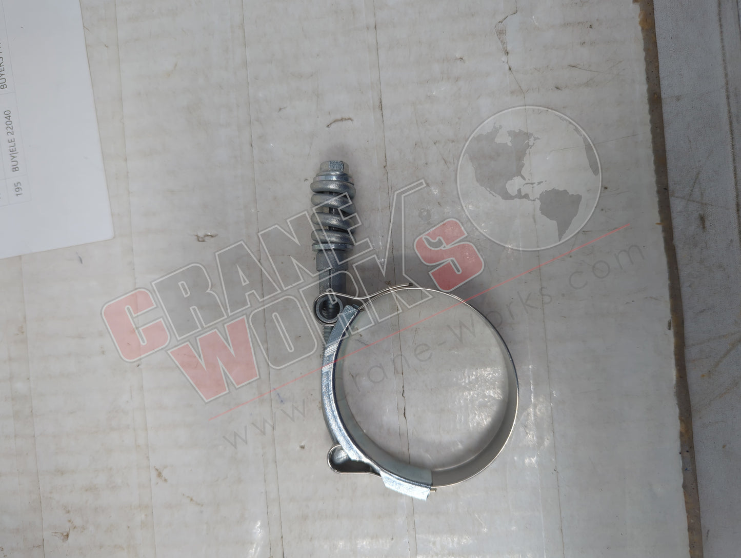 232-4901 | New T-Bolt Clamp