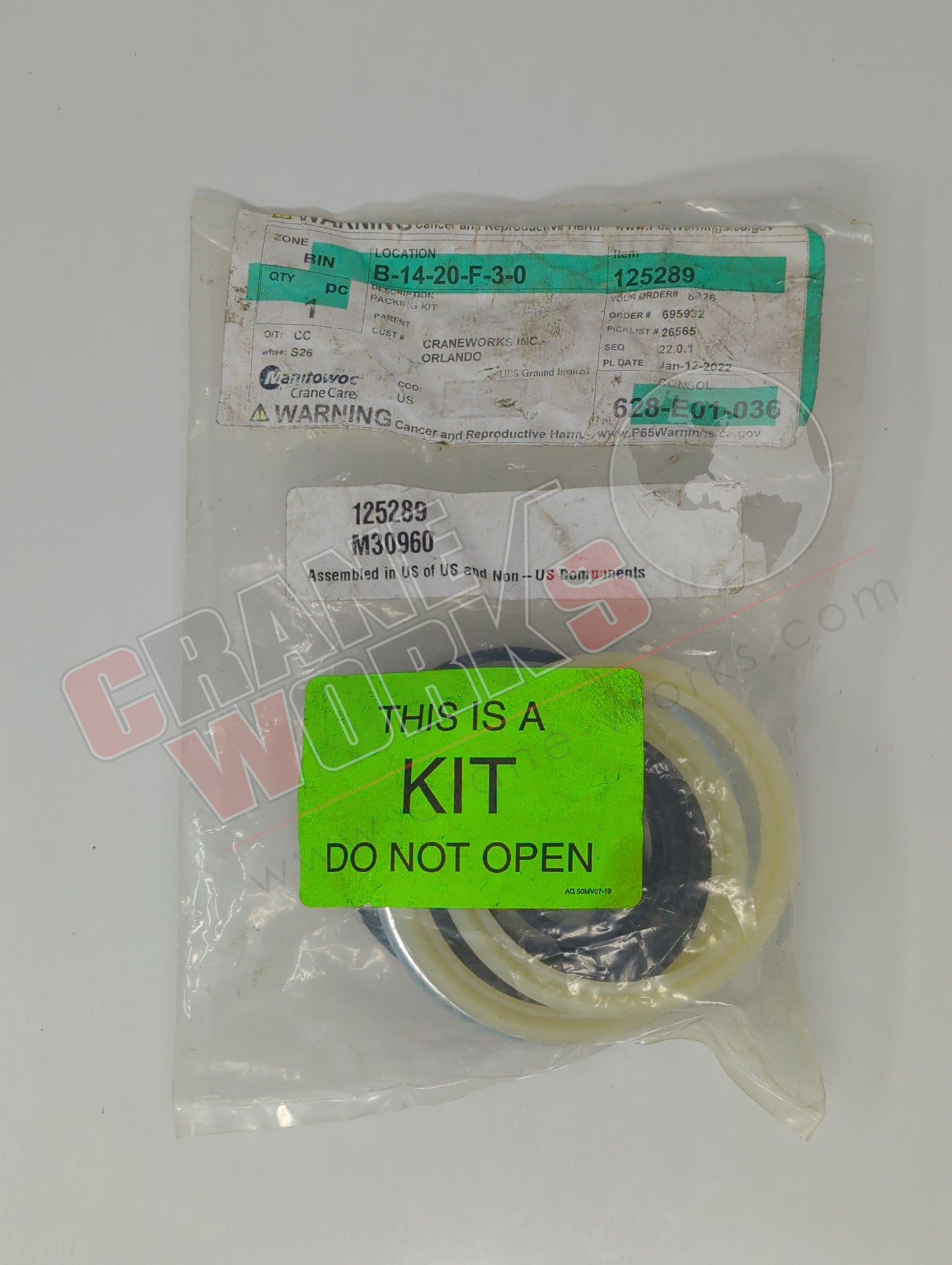 125289 | New Packing Kit