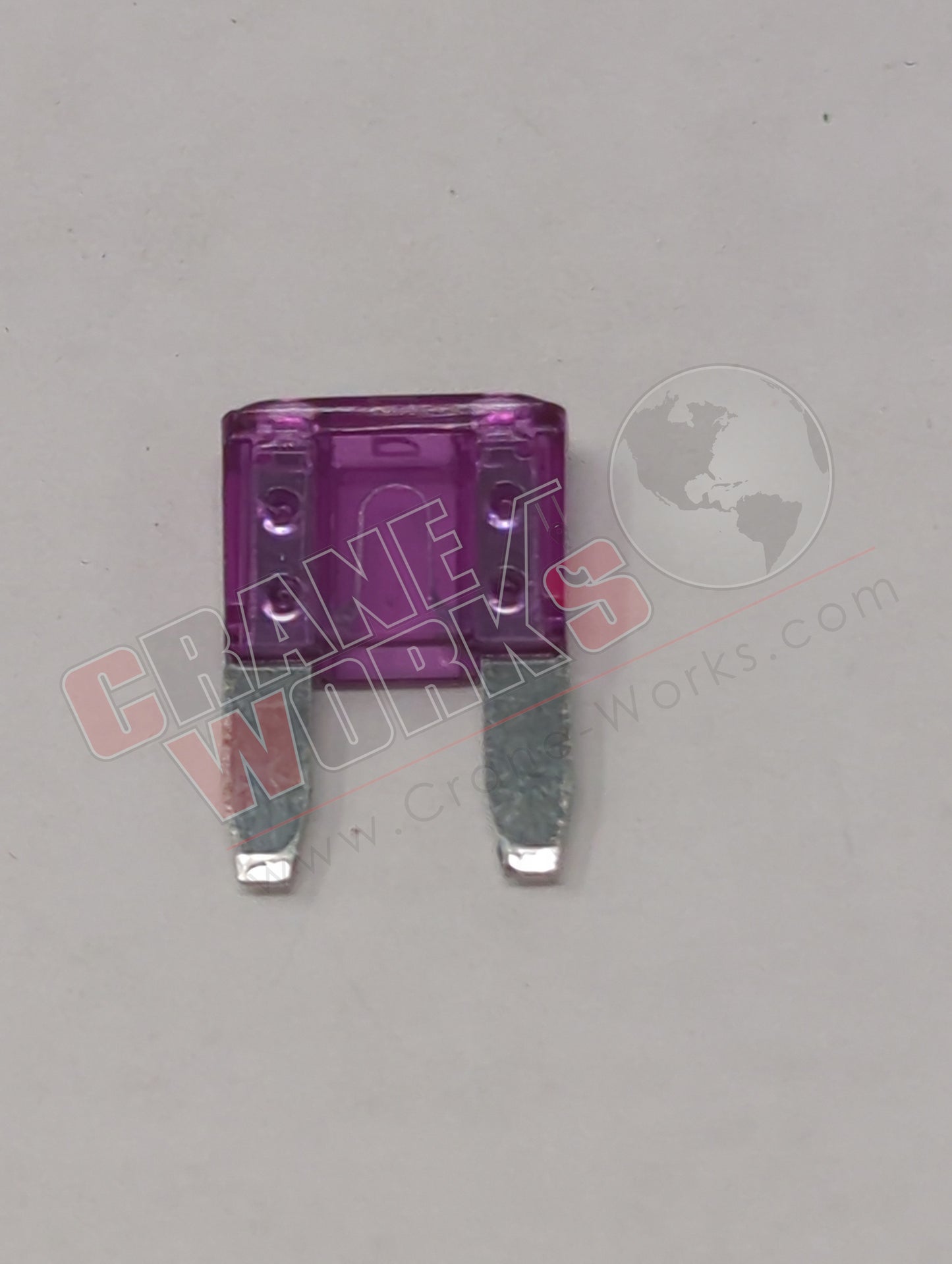 Picture of 7371, a New 3 Amp Mini Fuse (43476), angle 2.
