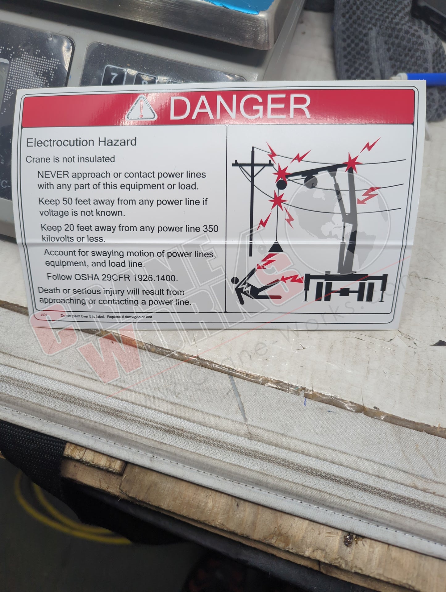 A01 | New Electrocution Hazard