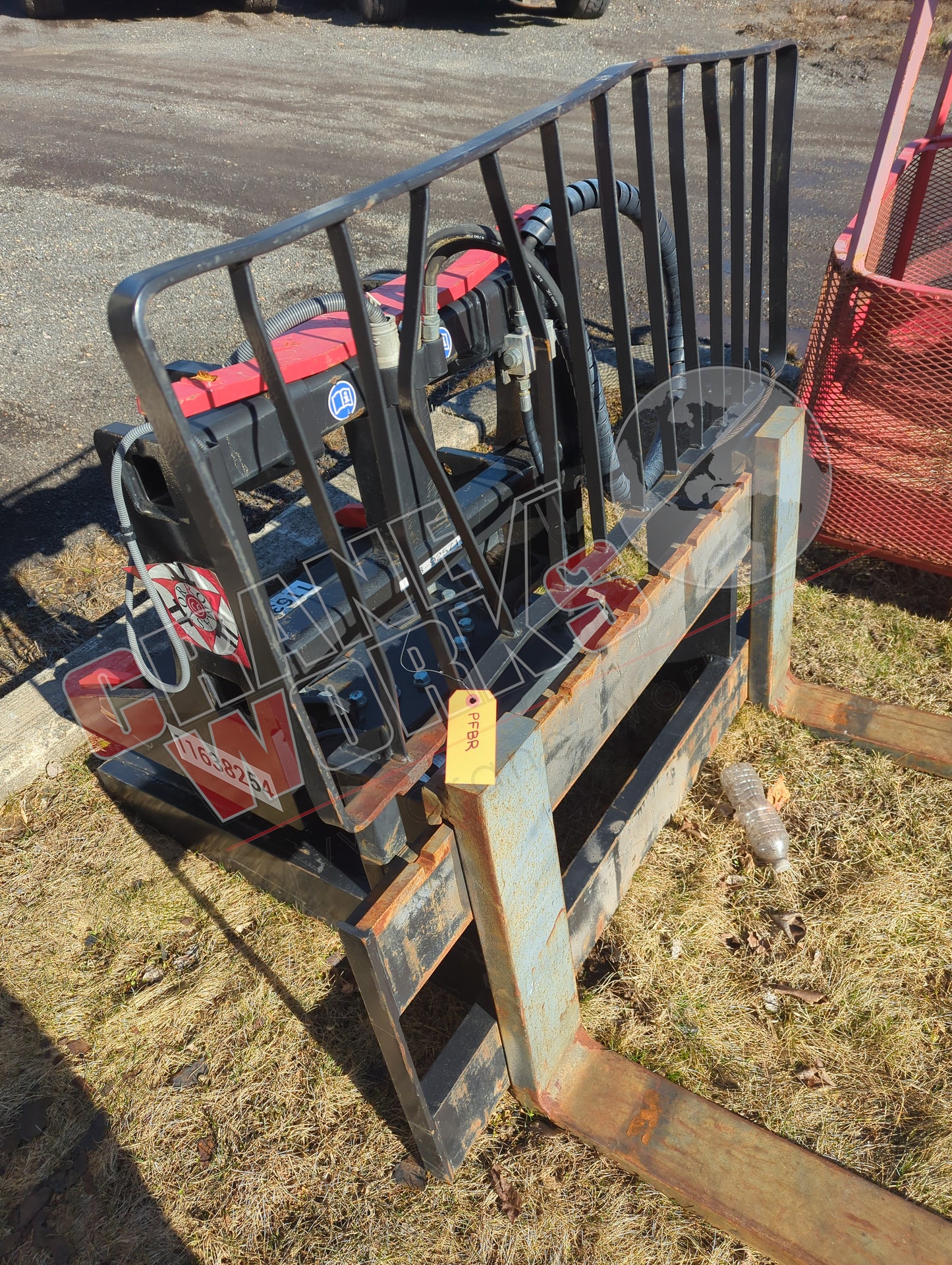 PFBR | New Pallet Fork Backrest