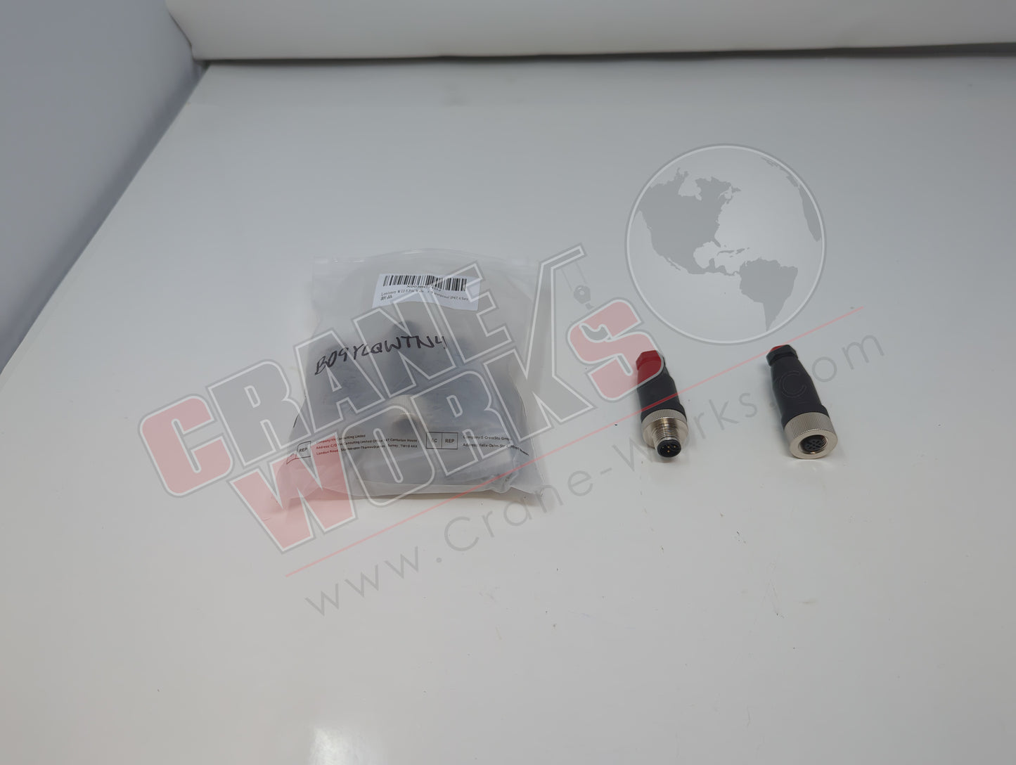 B09YLQWTN4 | New M12 5 Pin Straight Connector