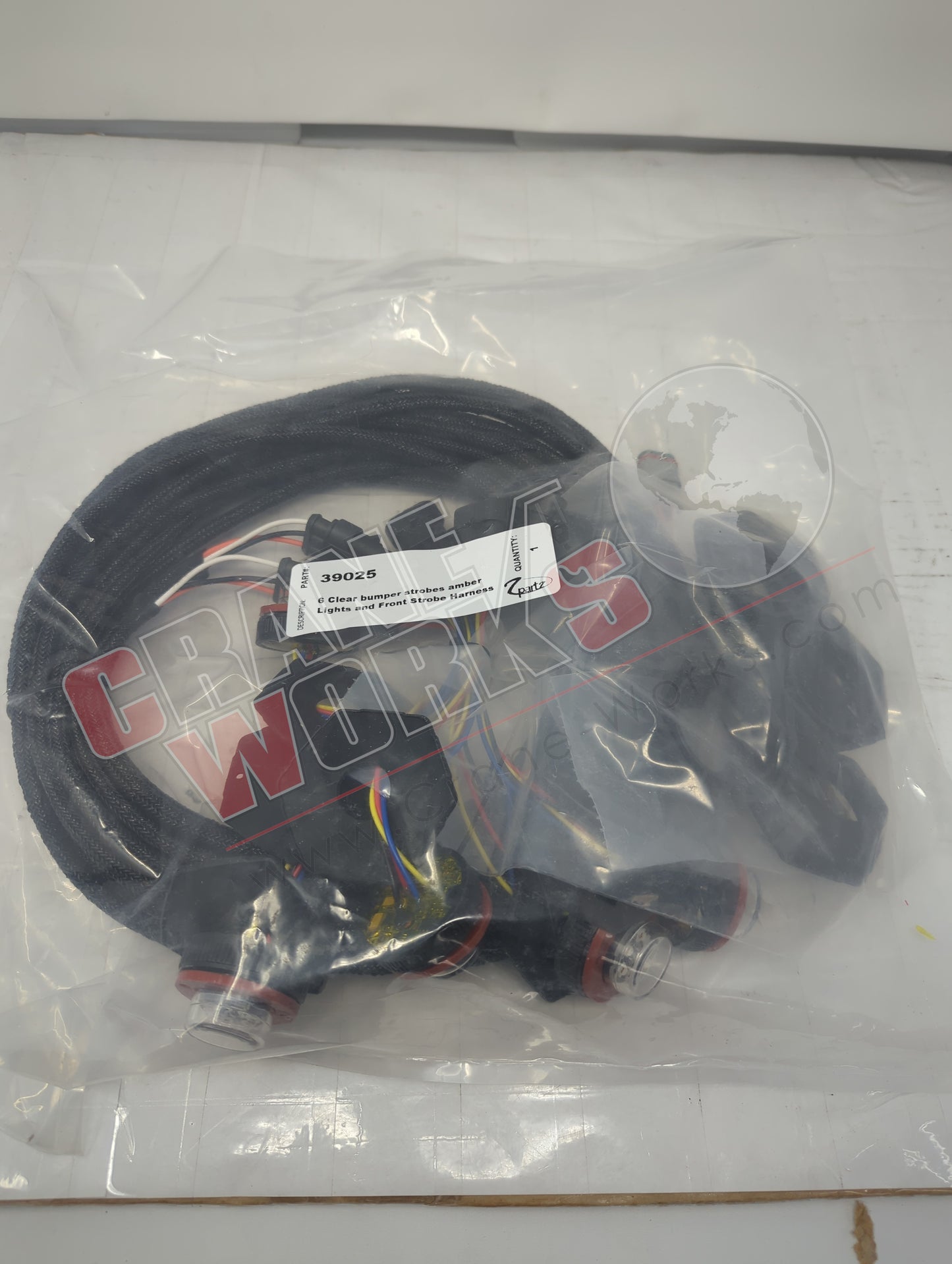 39025 | New Front Strobe Harness W/O Strobe Light Kit