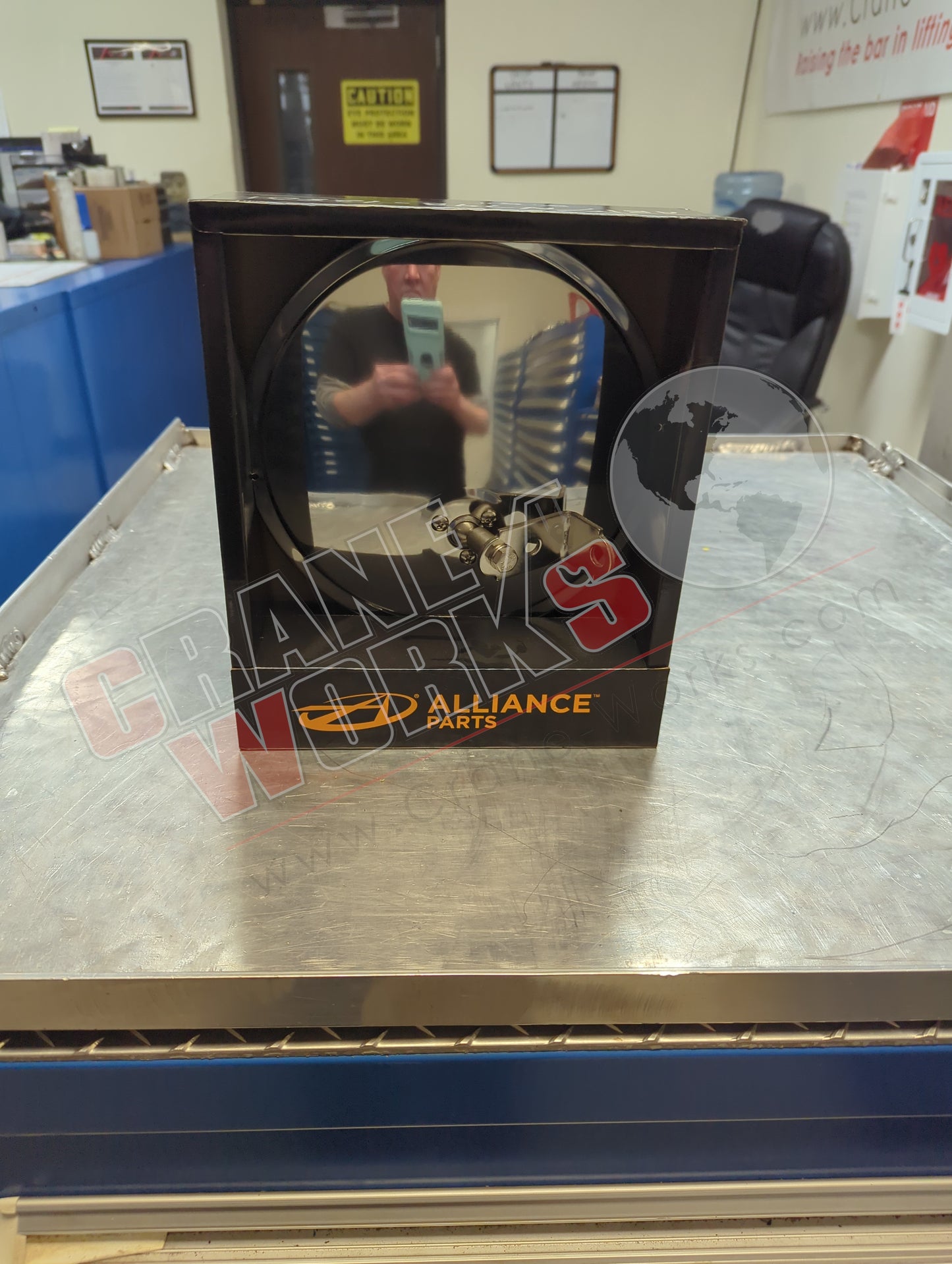 ABP/N74B-12801 | New 8.5" Off-Set Mount Spot Mirror