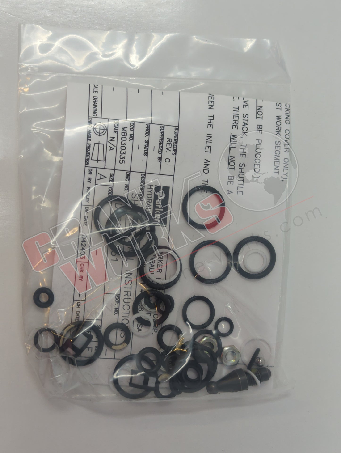 035269119 | New Seal Kit, Mcv