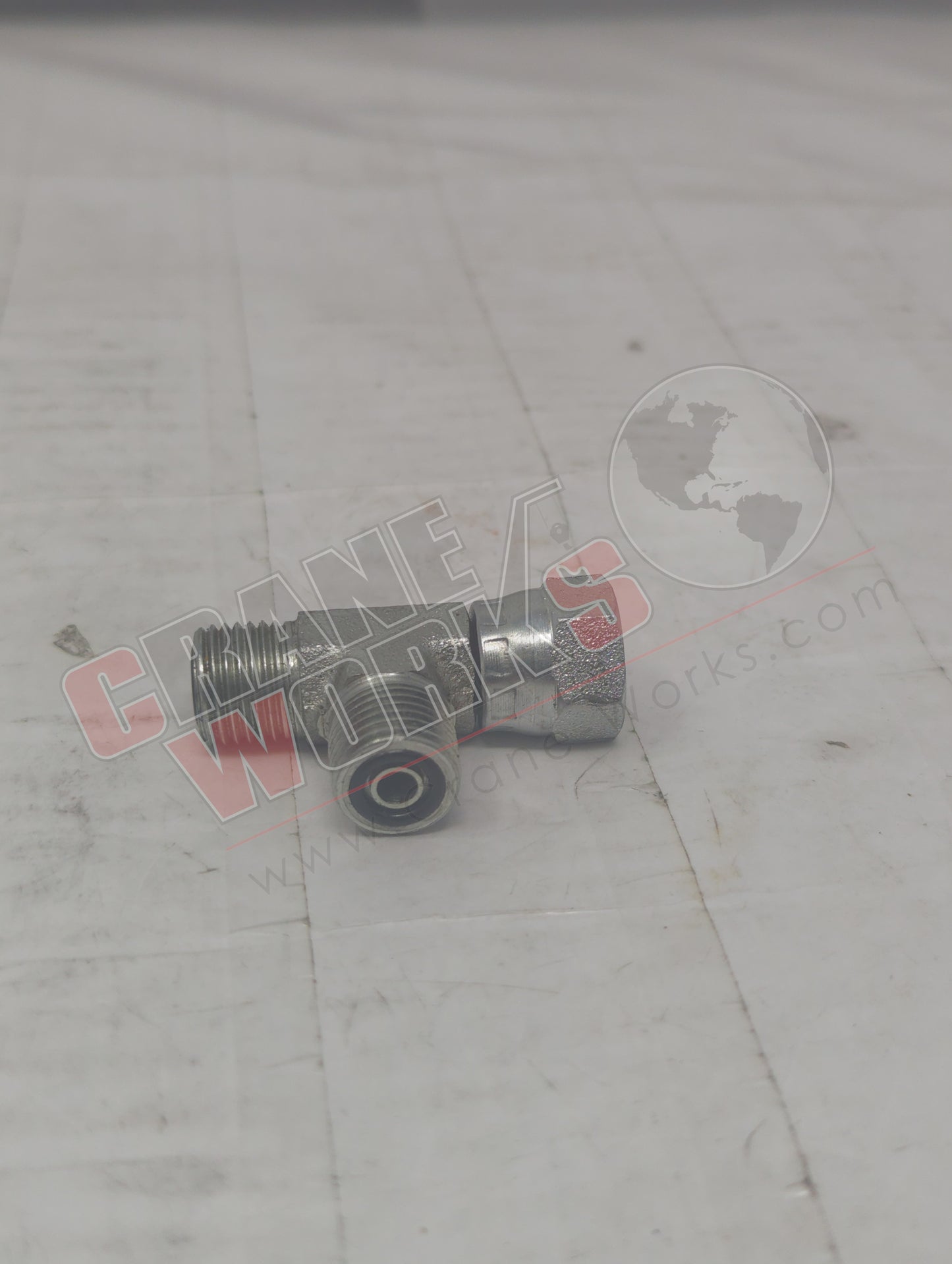 PH4R6LO-S | New 1/4 Orfs X 1/4 Swivel Run Tee (Ff6602-04-04)