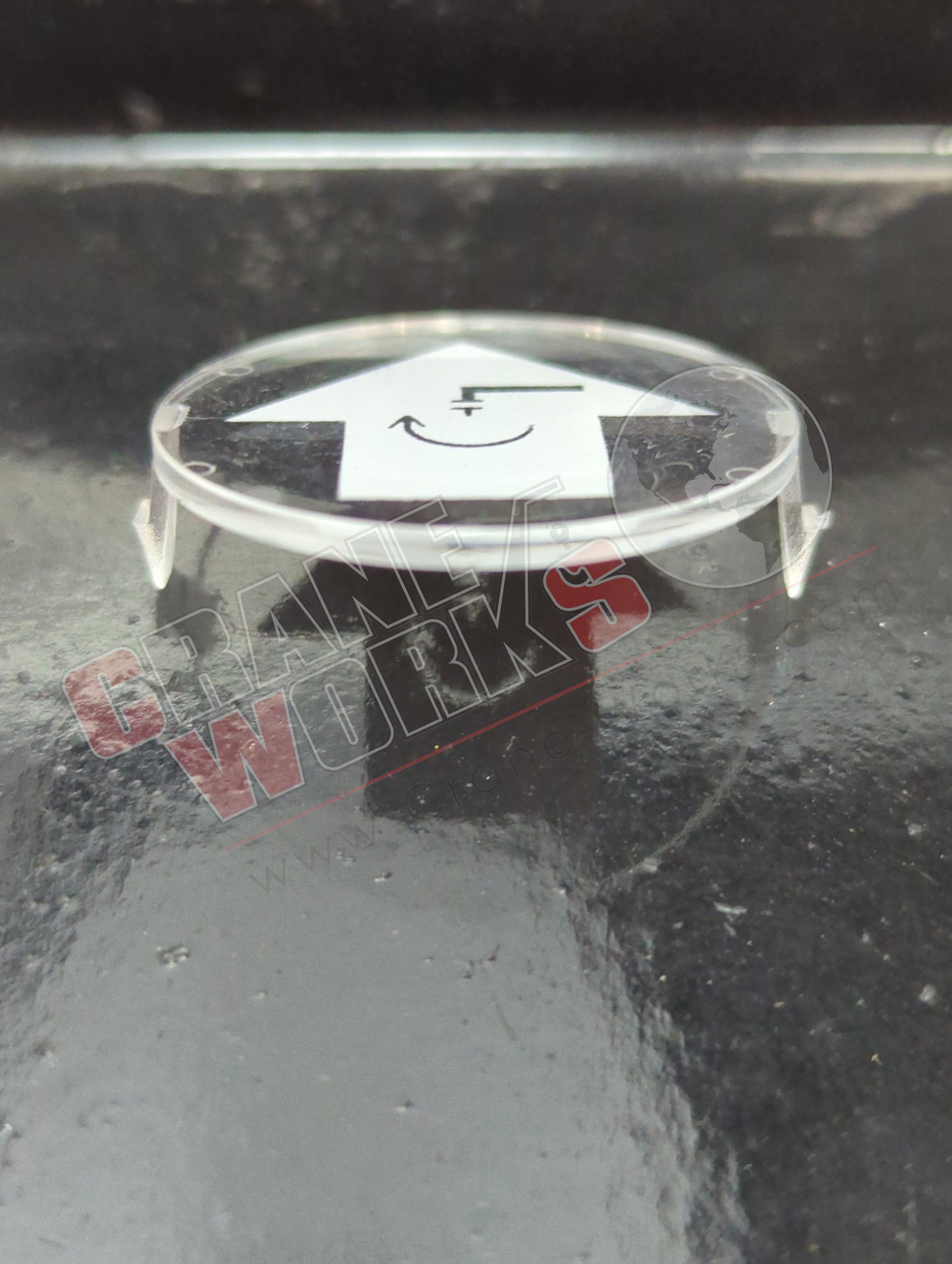 342 3514 | New Rotator Placard (Clear)