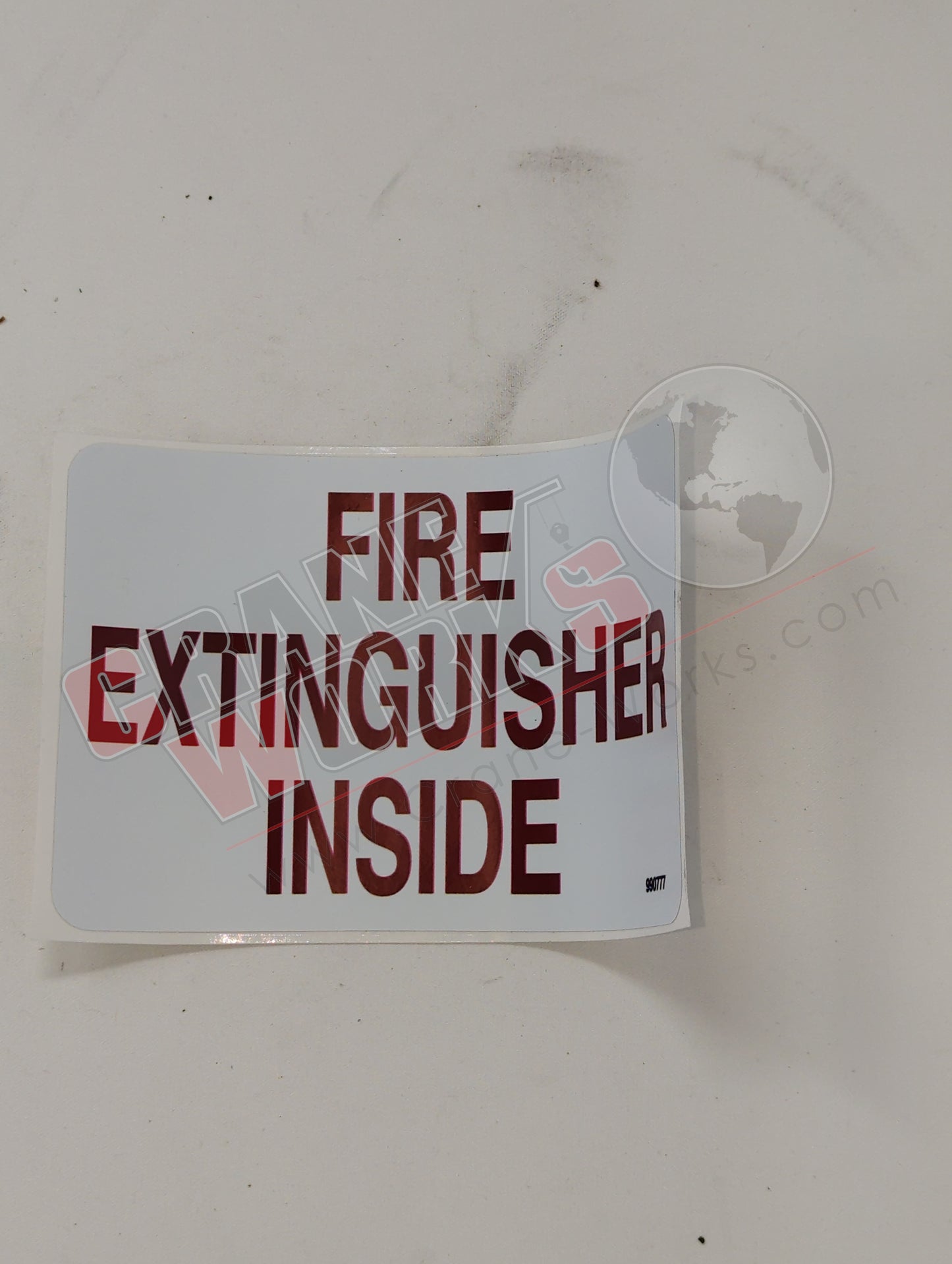 990777 | New Fire Extingusher Inside
