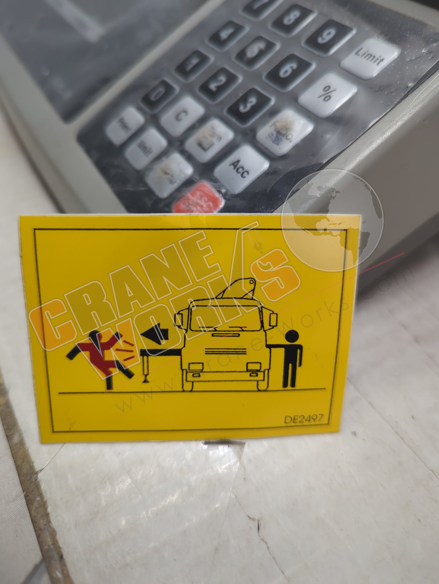 2497 | New Caution Outrigger P/Side