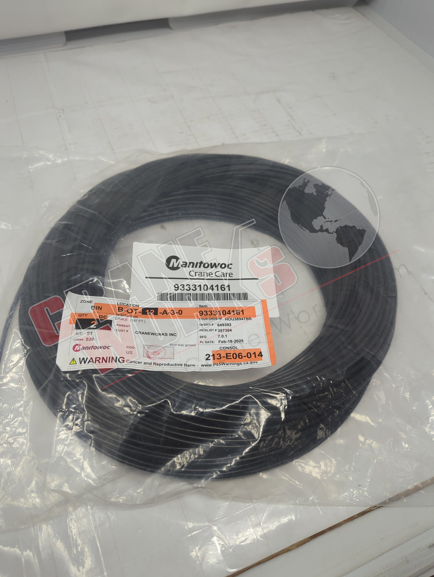 9333104161 | New Atb Cable *Note*