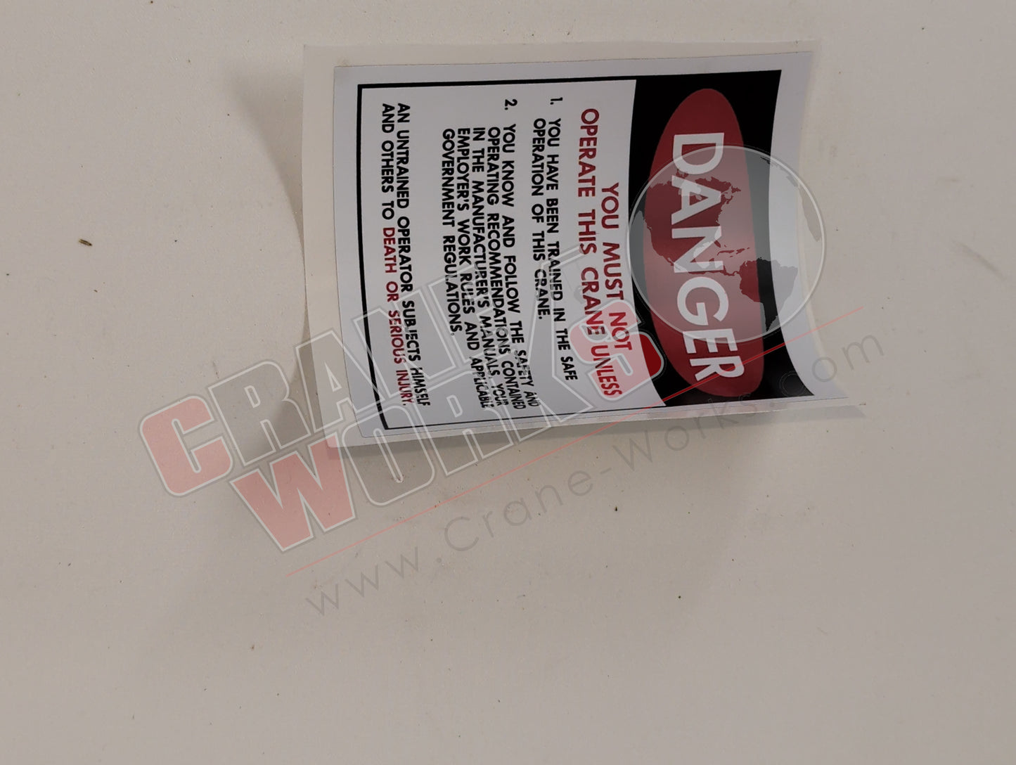 DANGER | New Danger Decal