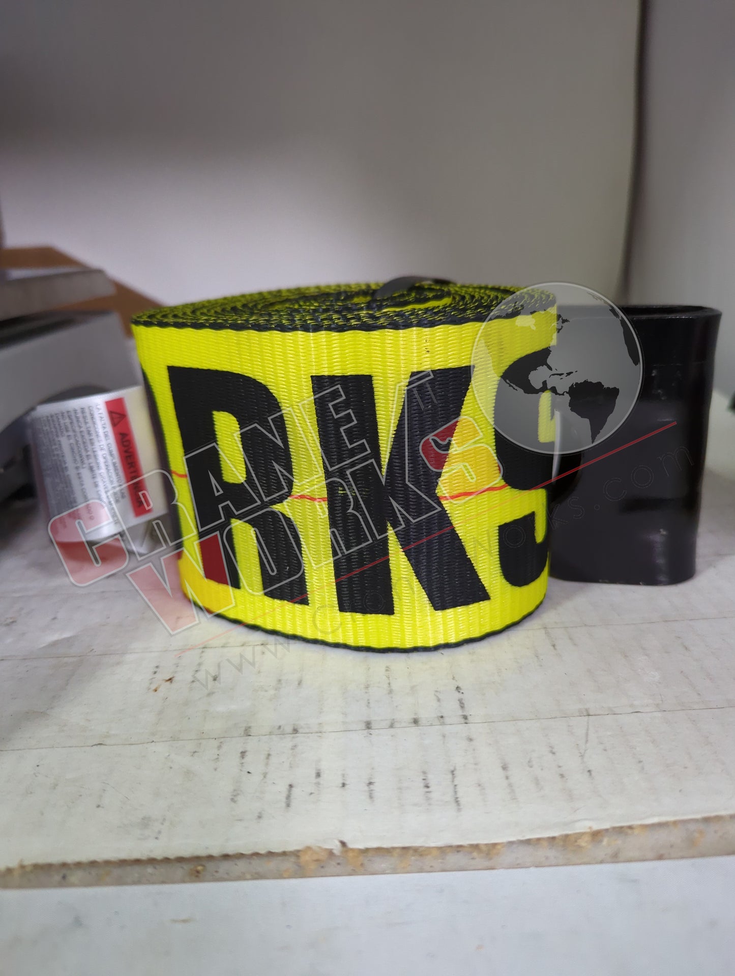 2042-12 | New 4" X 12' Winch Strap (Also On Ec6)