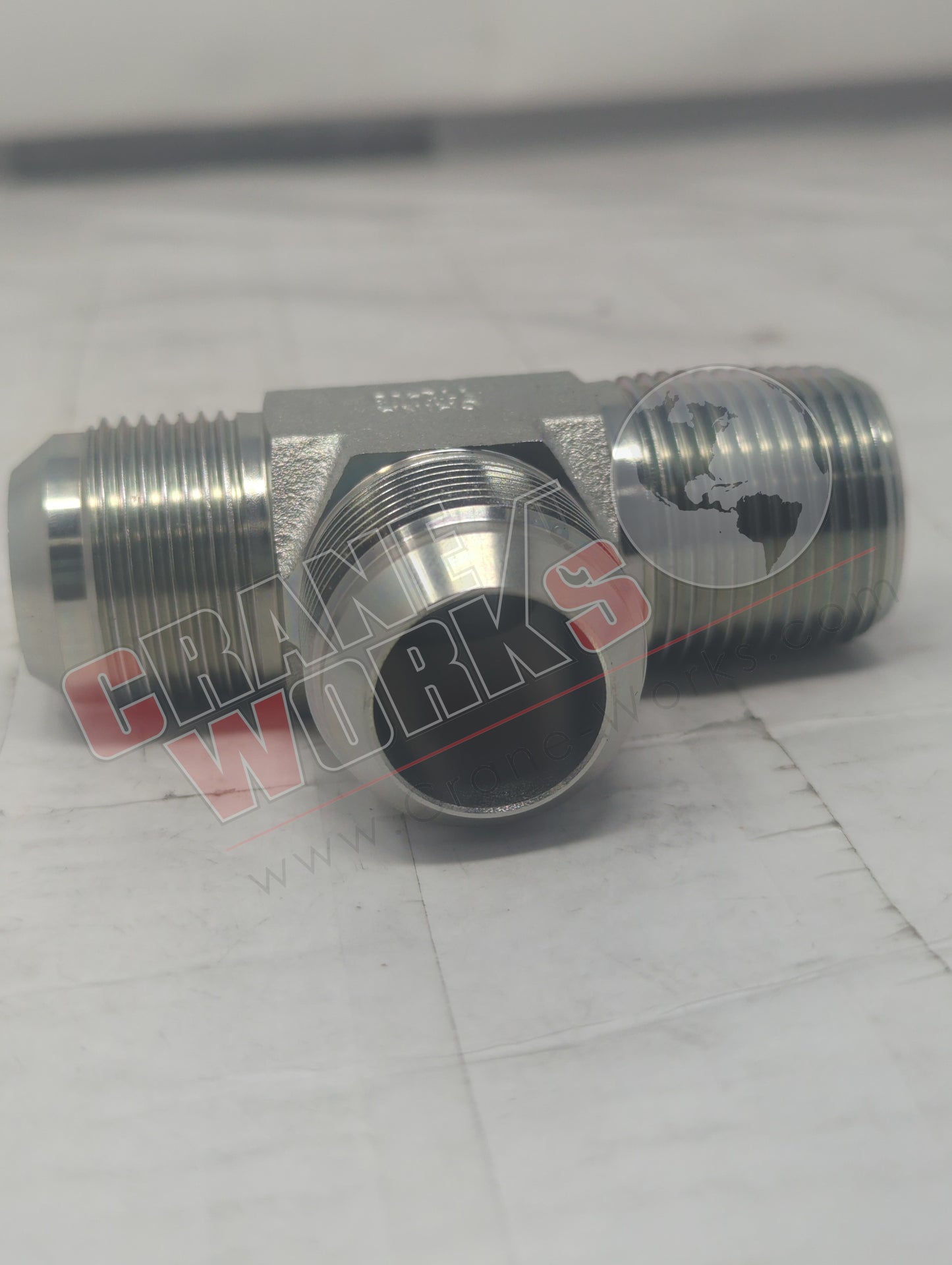 B2605161616FG | New 1" Jic X 1" Mpt Run Tee (2605-16-16-16)