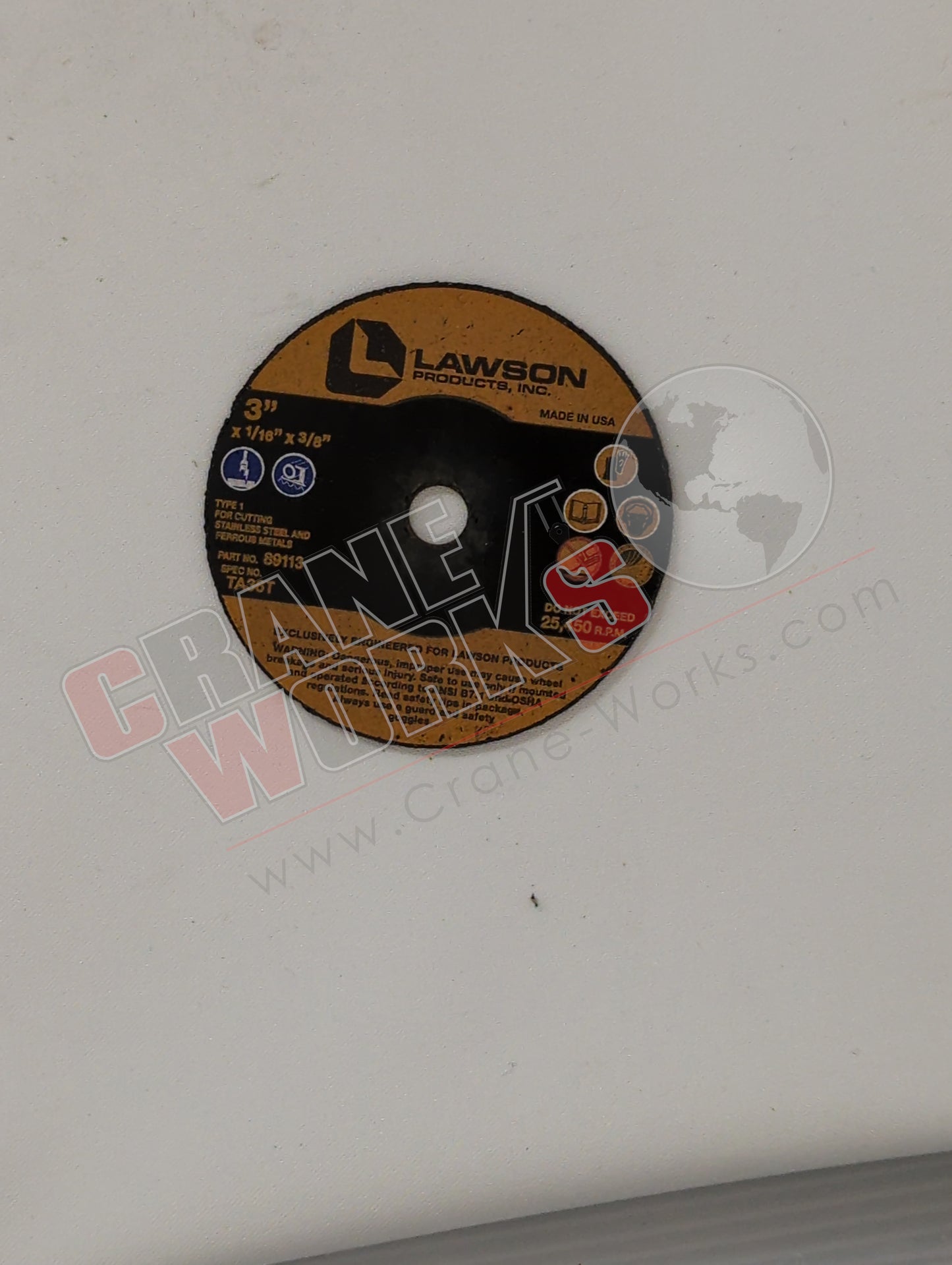 89113 | New 3In Mini Cut Off Wheel