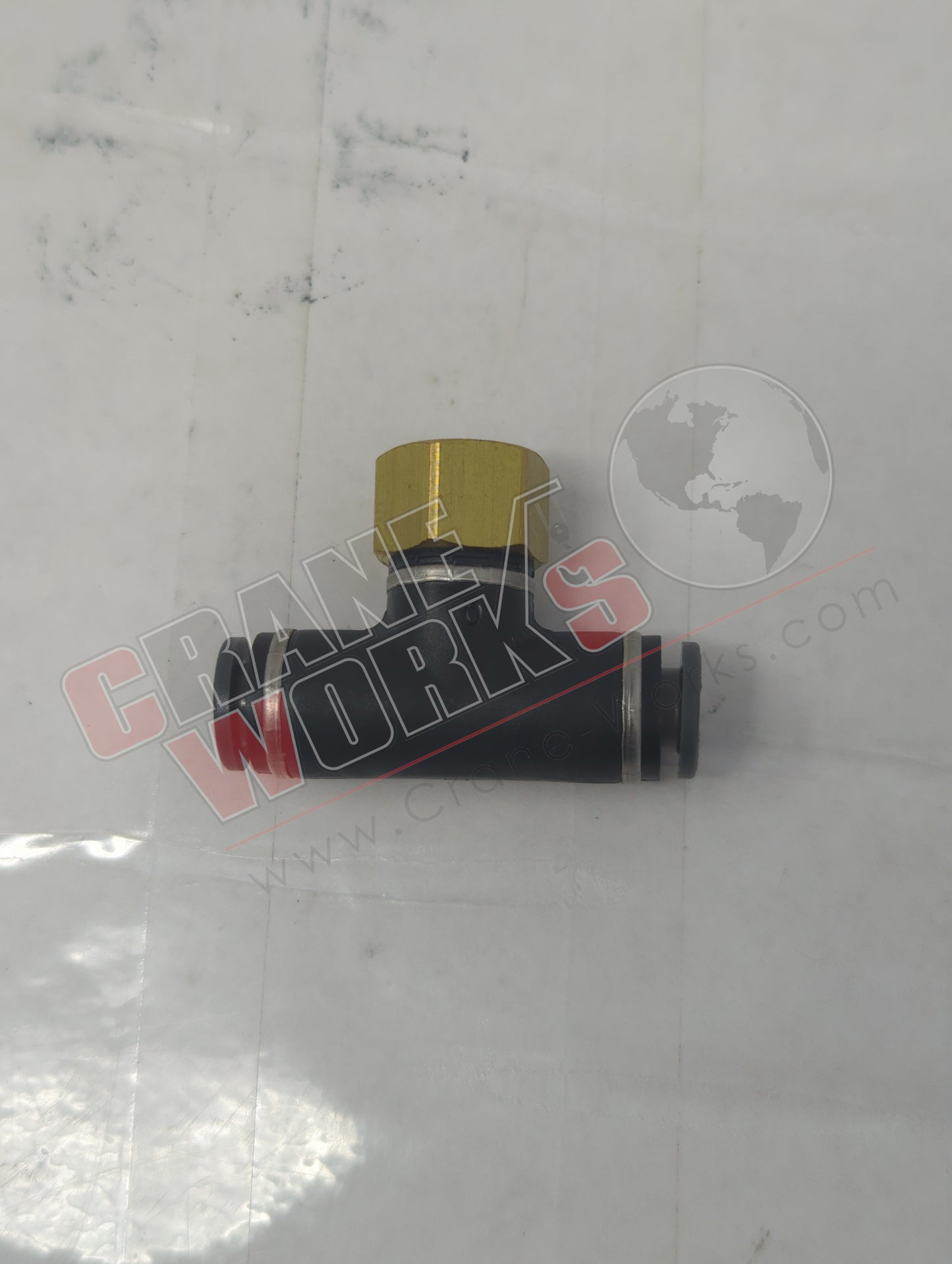 KV2TF07-34 | New 1/4 Ab Branch Tee X F/M 1/8Npt