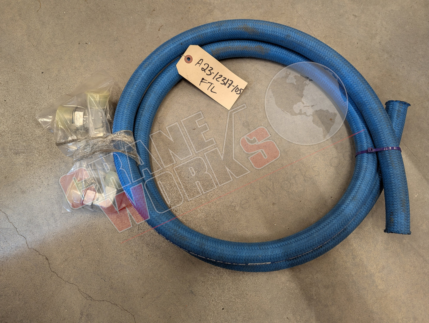 A23-12317-105 | New Hose Assy Wire Braided