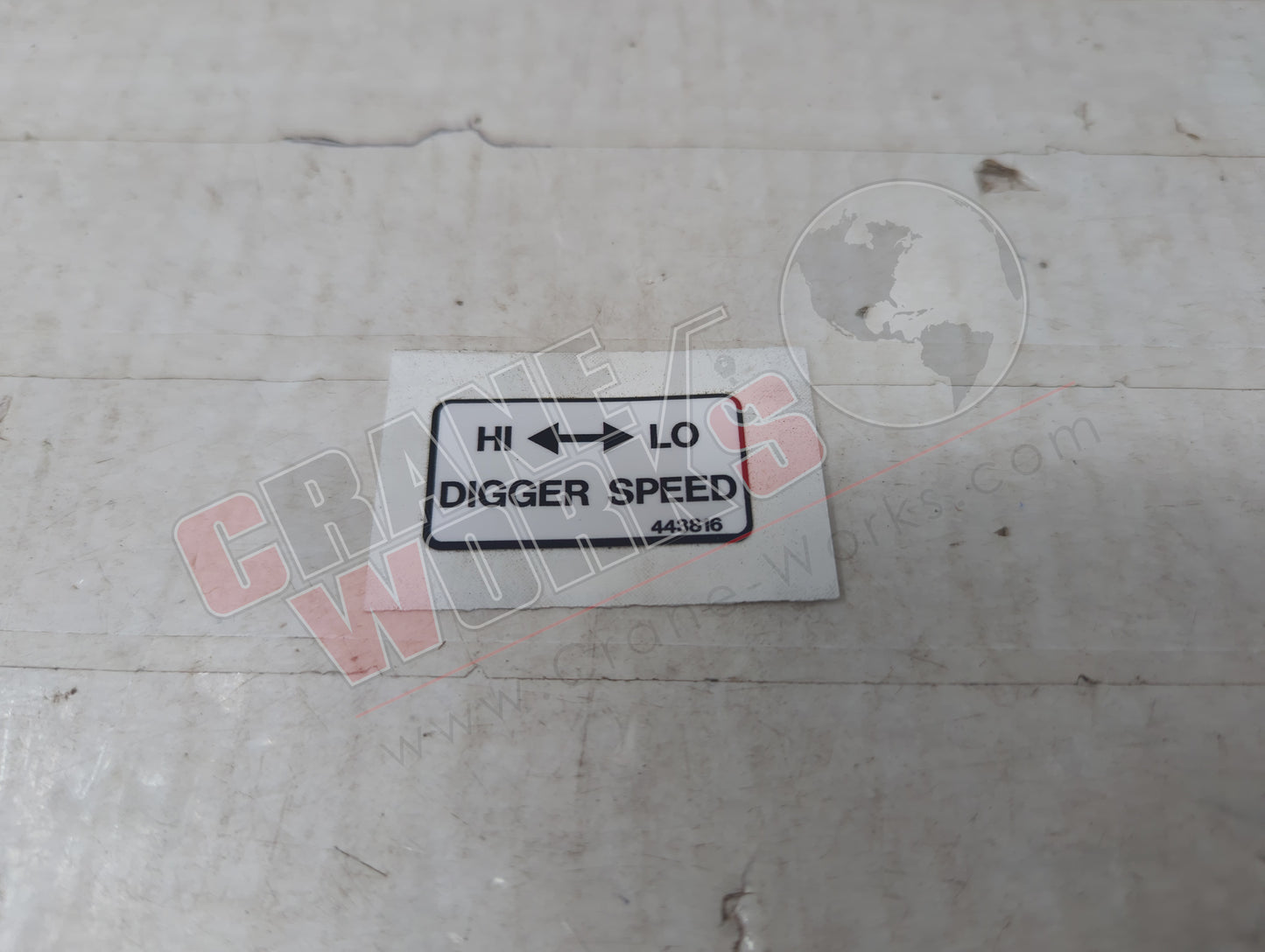 443816TU | New Decal Digger Speed