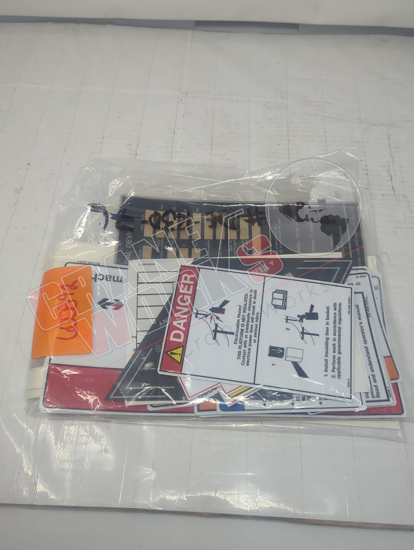 DE-1230-76 | New Decal Kit Sst37/40Eih