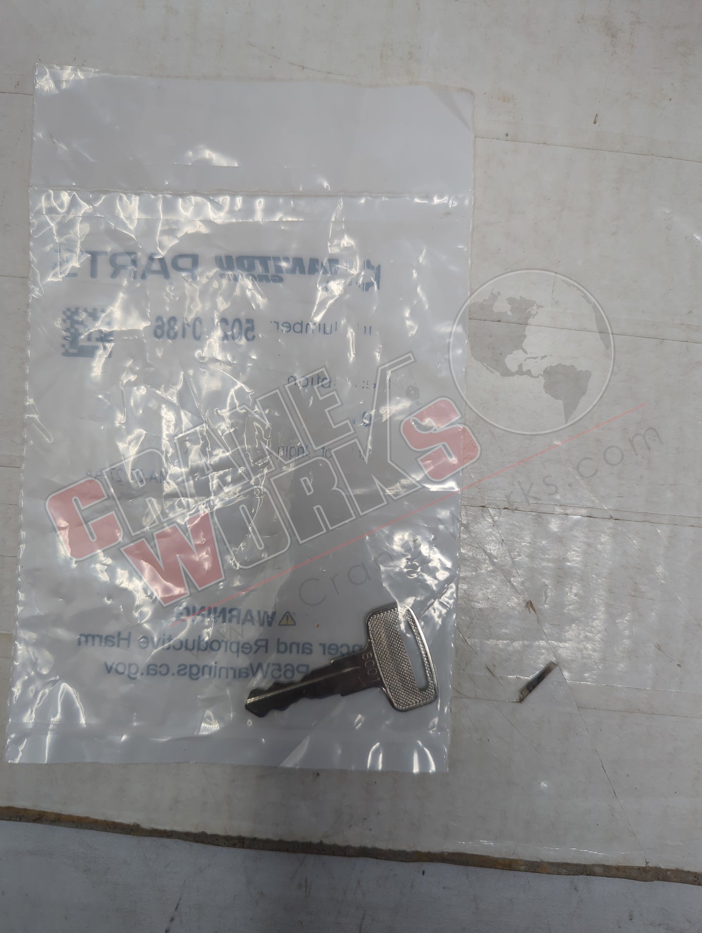 50280186 | New Key - Ignition