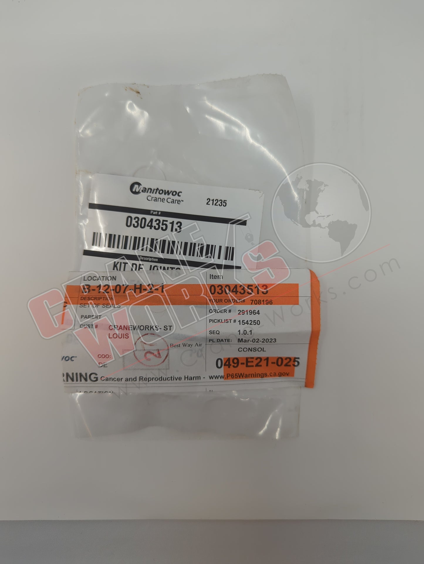 03043513 | New Seal Ki