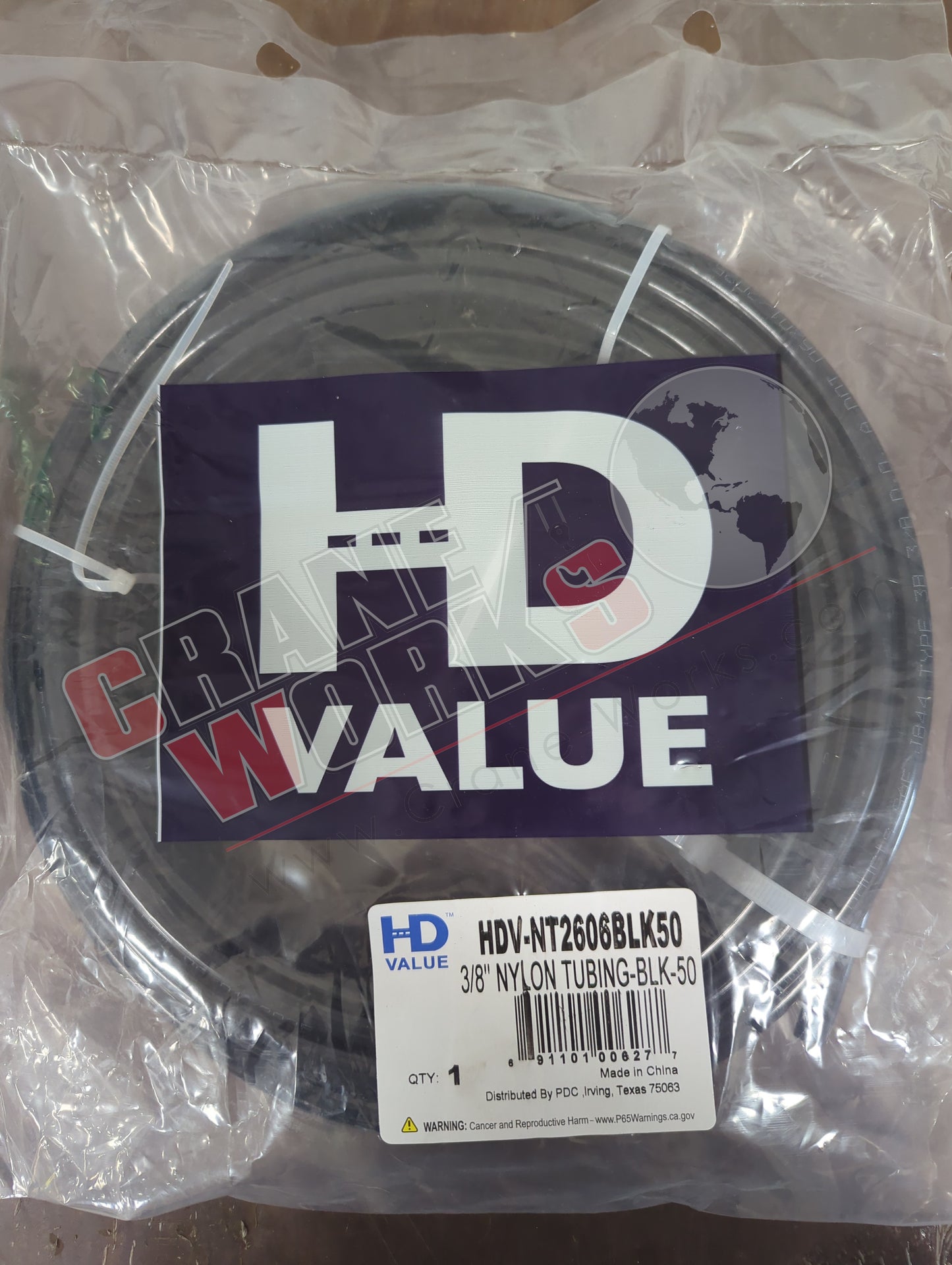 NT2606 | New 3/8" Dot Nylon Tube Per Ft