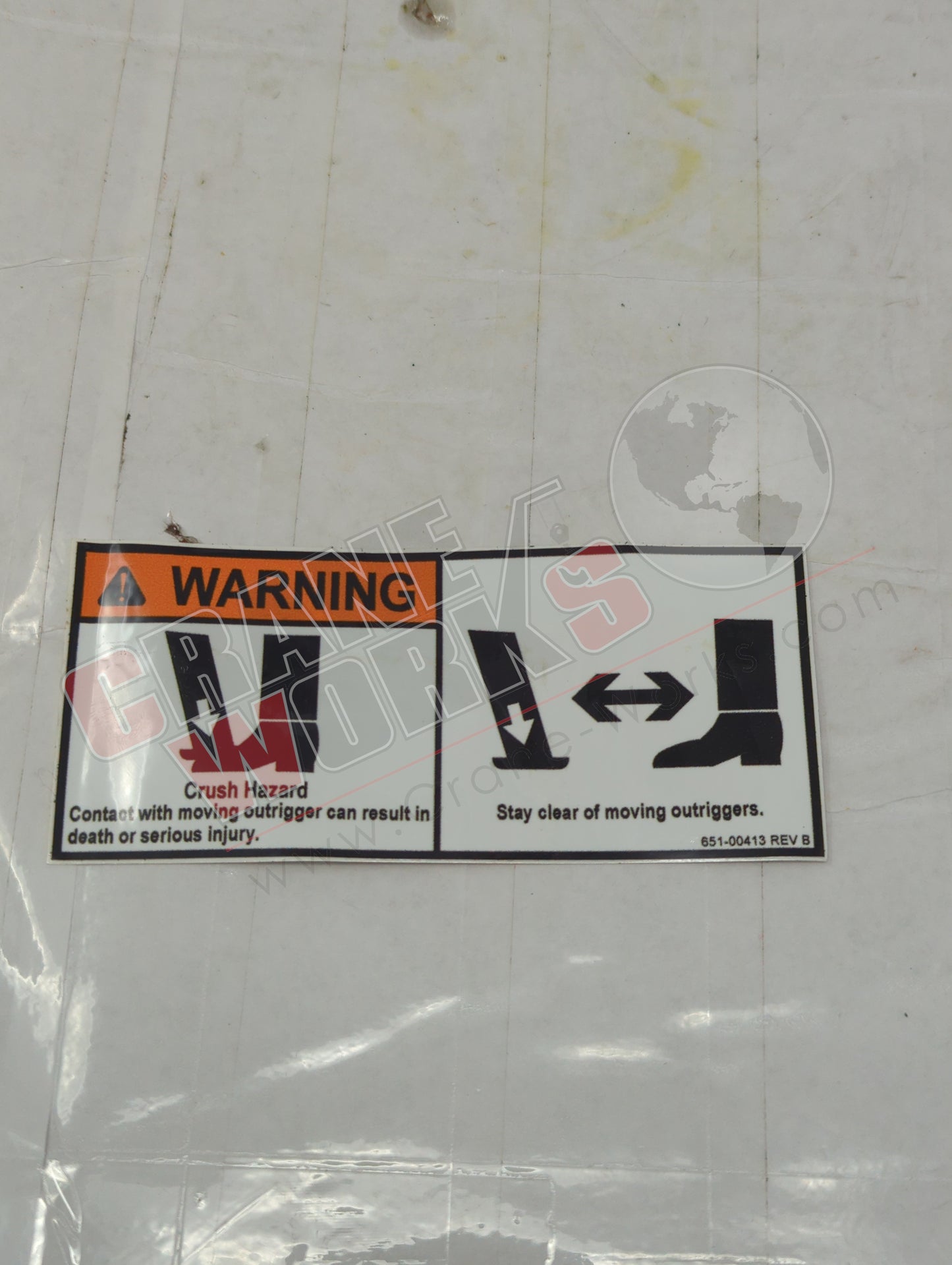 651-00413 | New Decal-Danger O/R