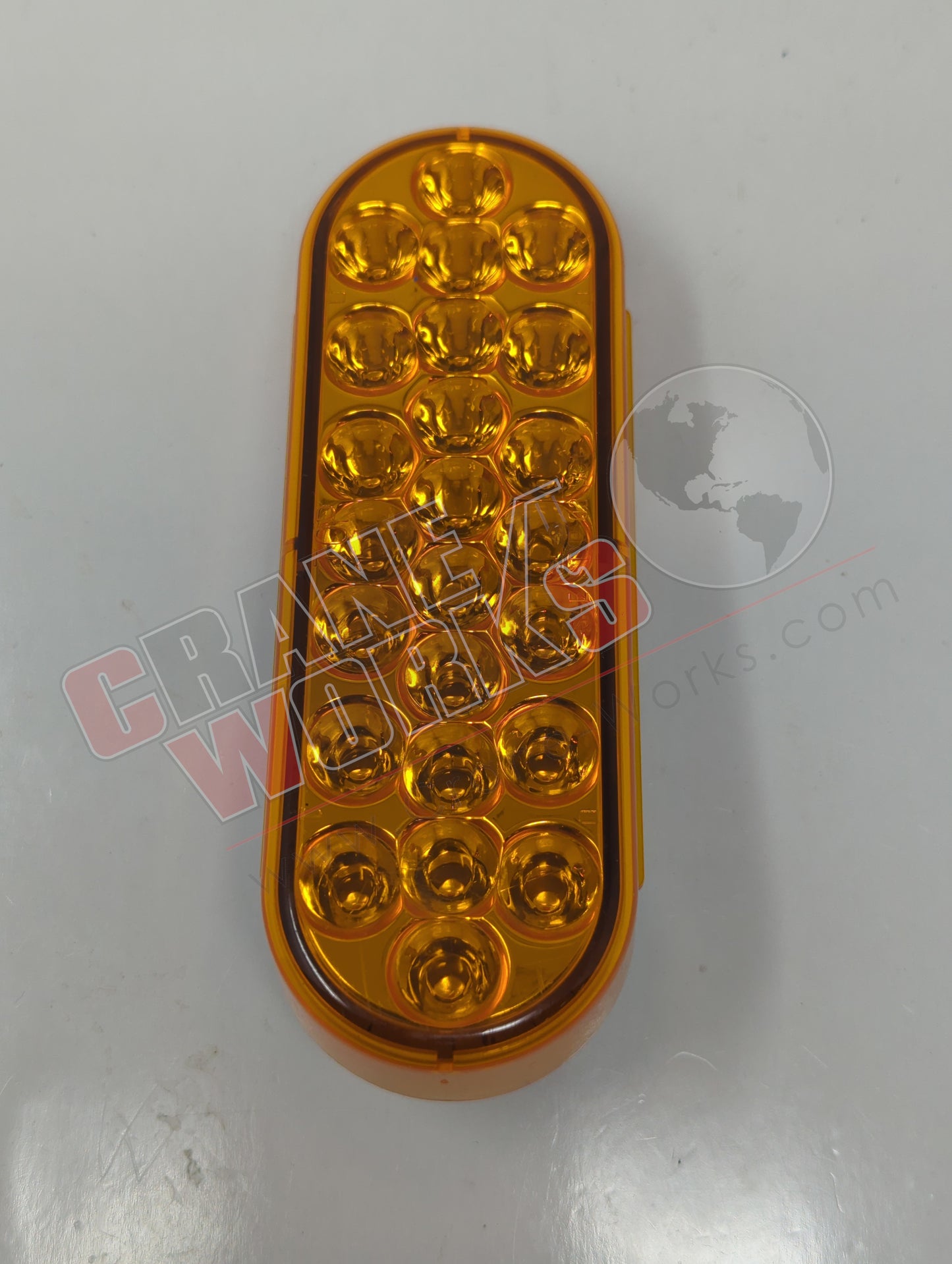 22002009Y | New 6" Led Ovl Tail Light Amb