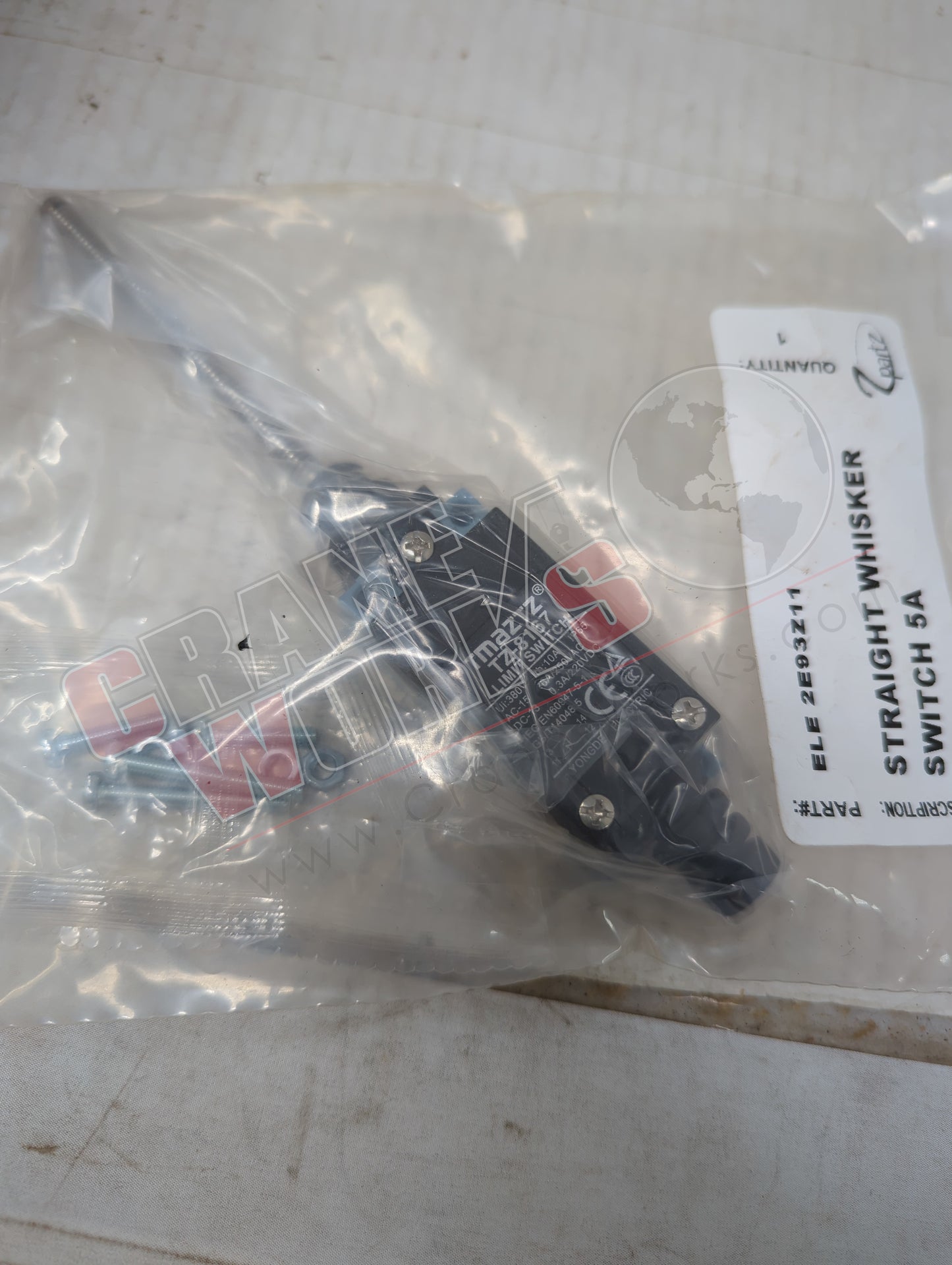 2E93Z11 | New Eco Pan Whisker Limit Switch