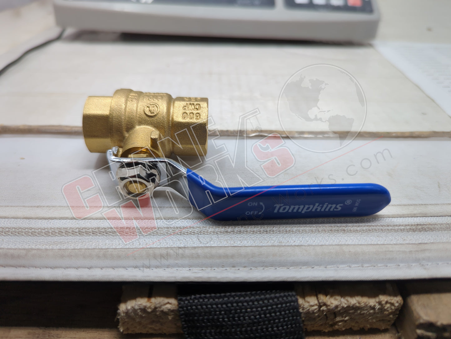 PHV520P-8 | New +Tee Pipe Brass Ball Vlv