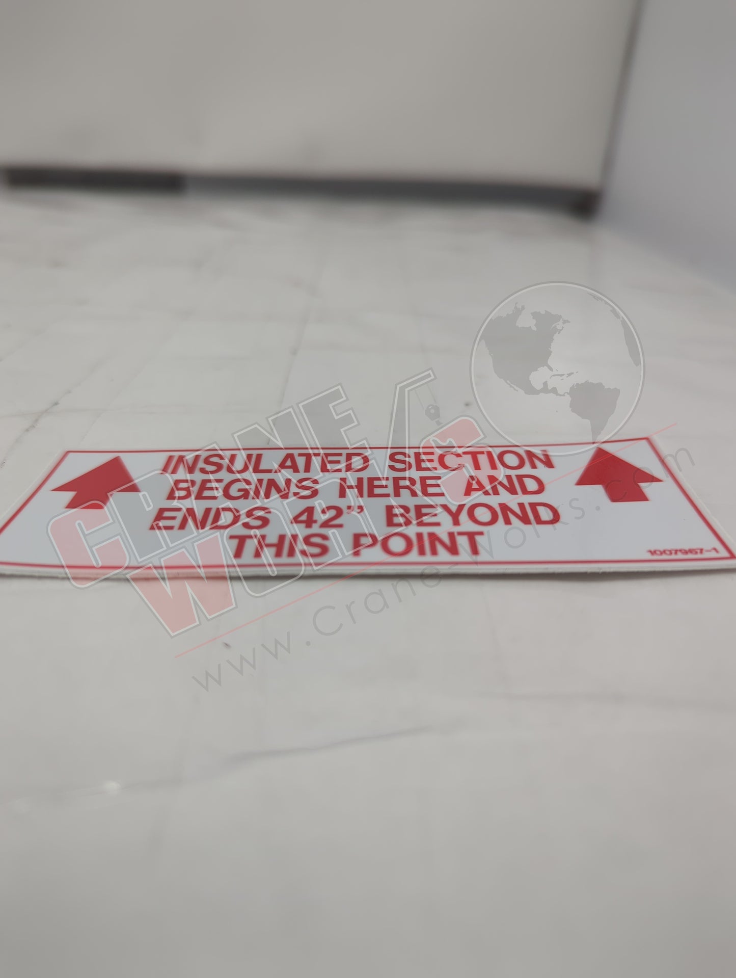 1007967-1 | New Decal, Insulated Section