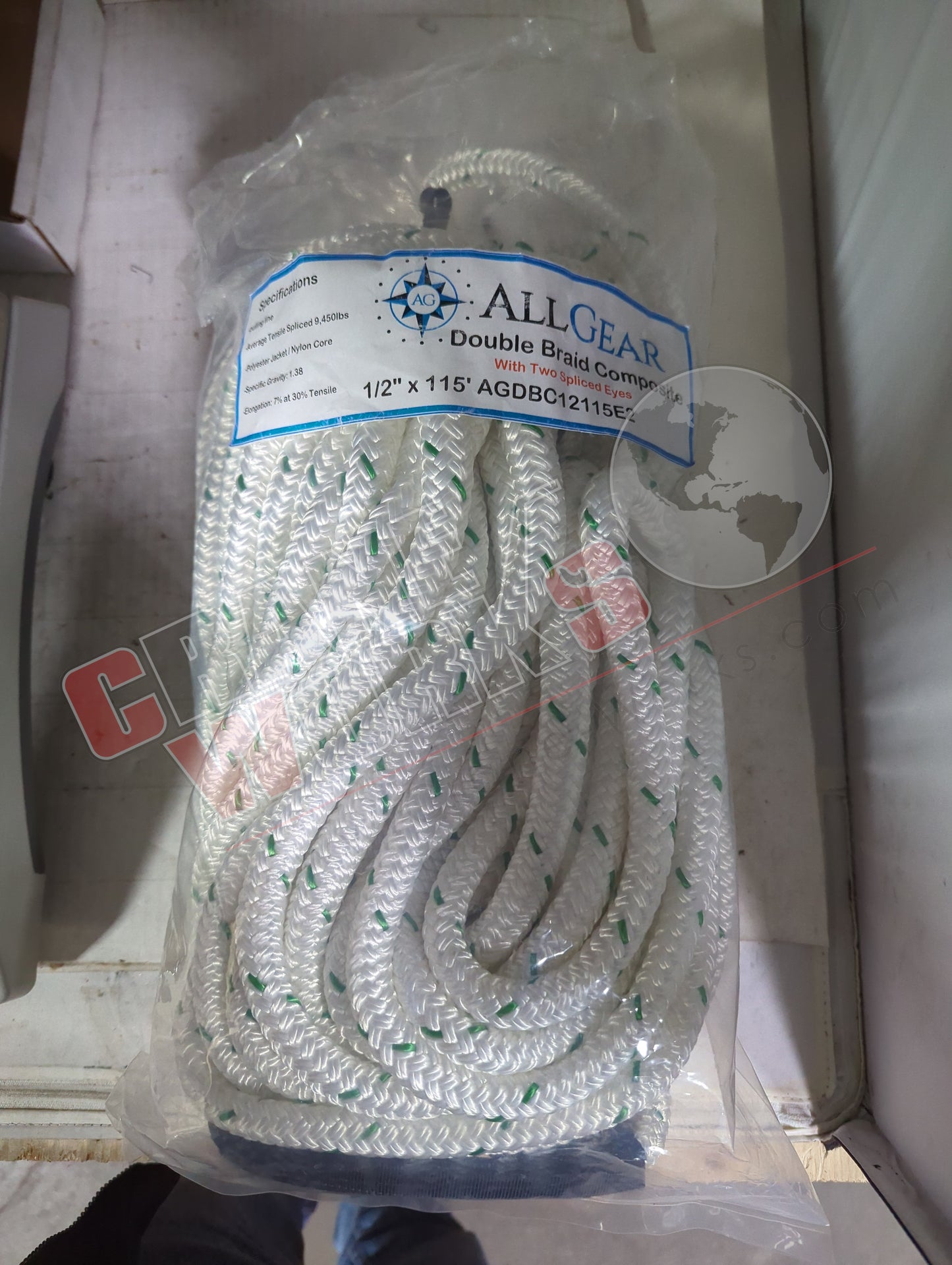 WLR-12X115 | New Assy, Rope 1/2 X 115