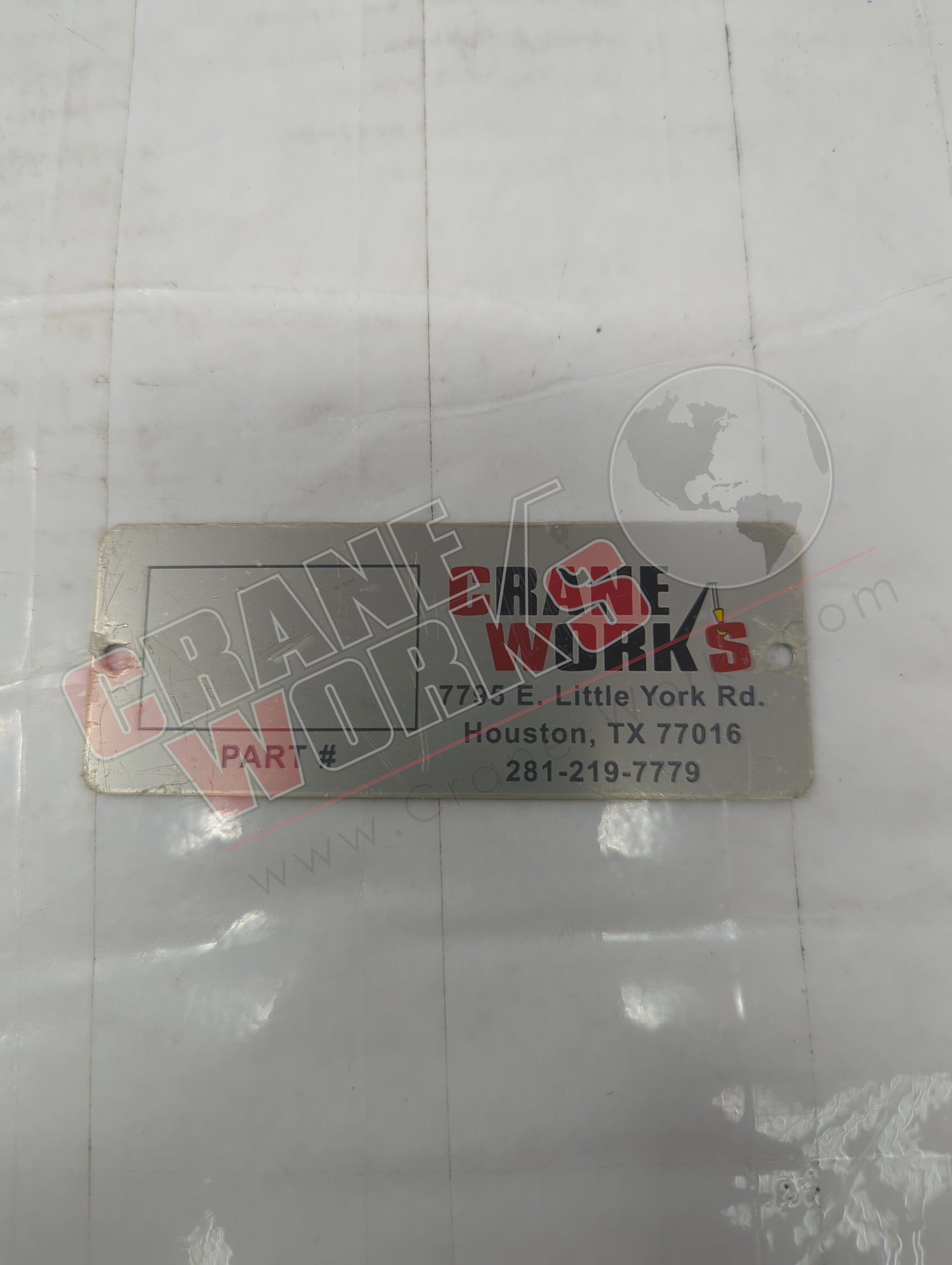 9999 | New Small Cw Data Plate