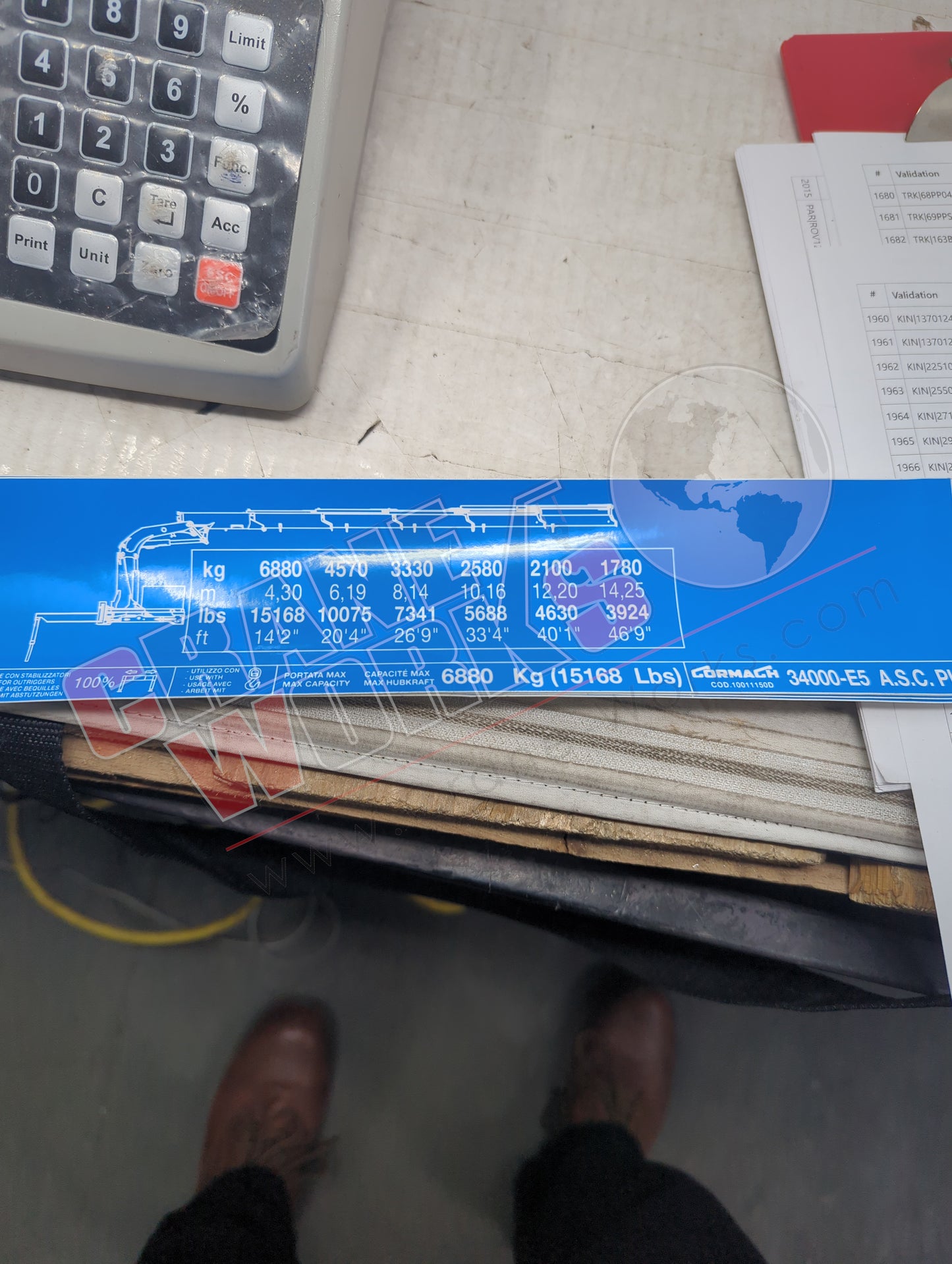 10011150D | New Plate /Sticker