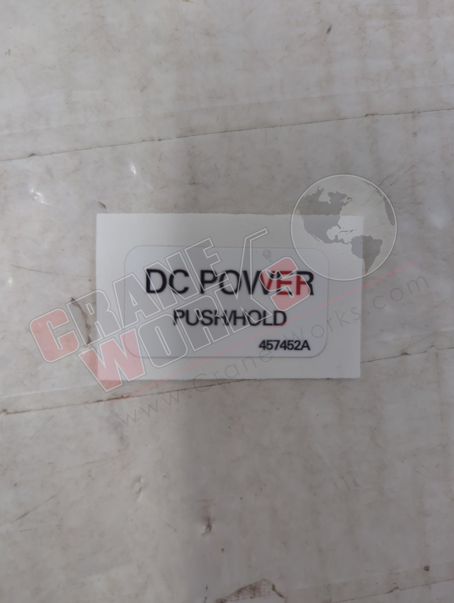 457452TU | New Decal Dc Power