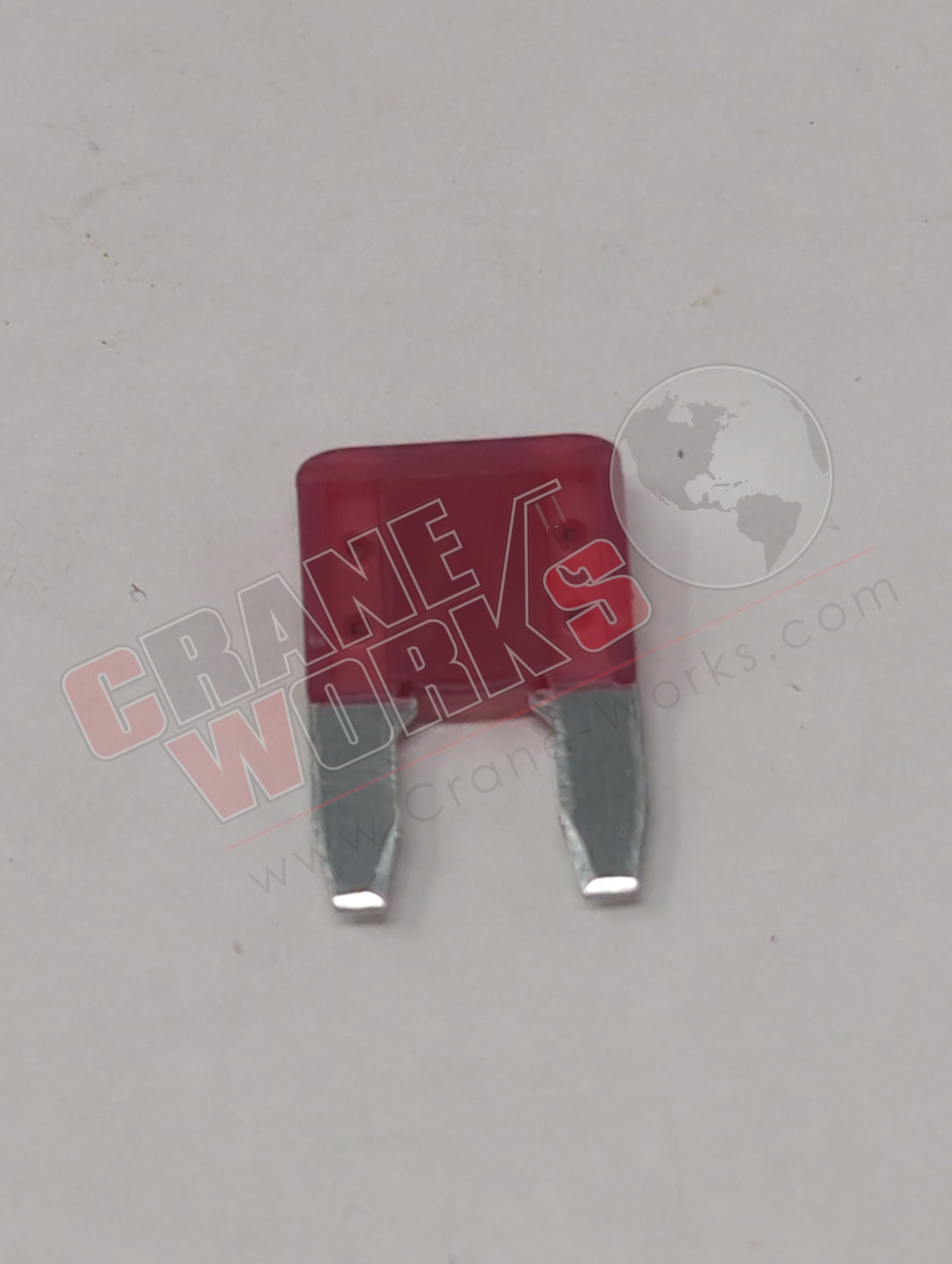 Picture of 7375, a New 10 Amp Mini Fuse (43480), angle 2.