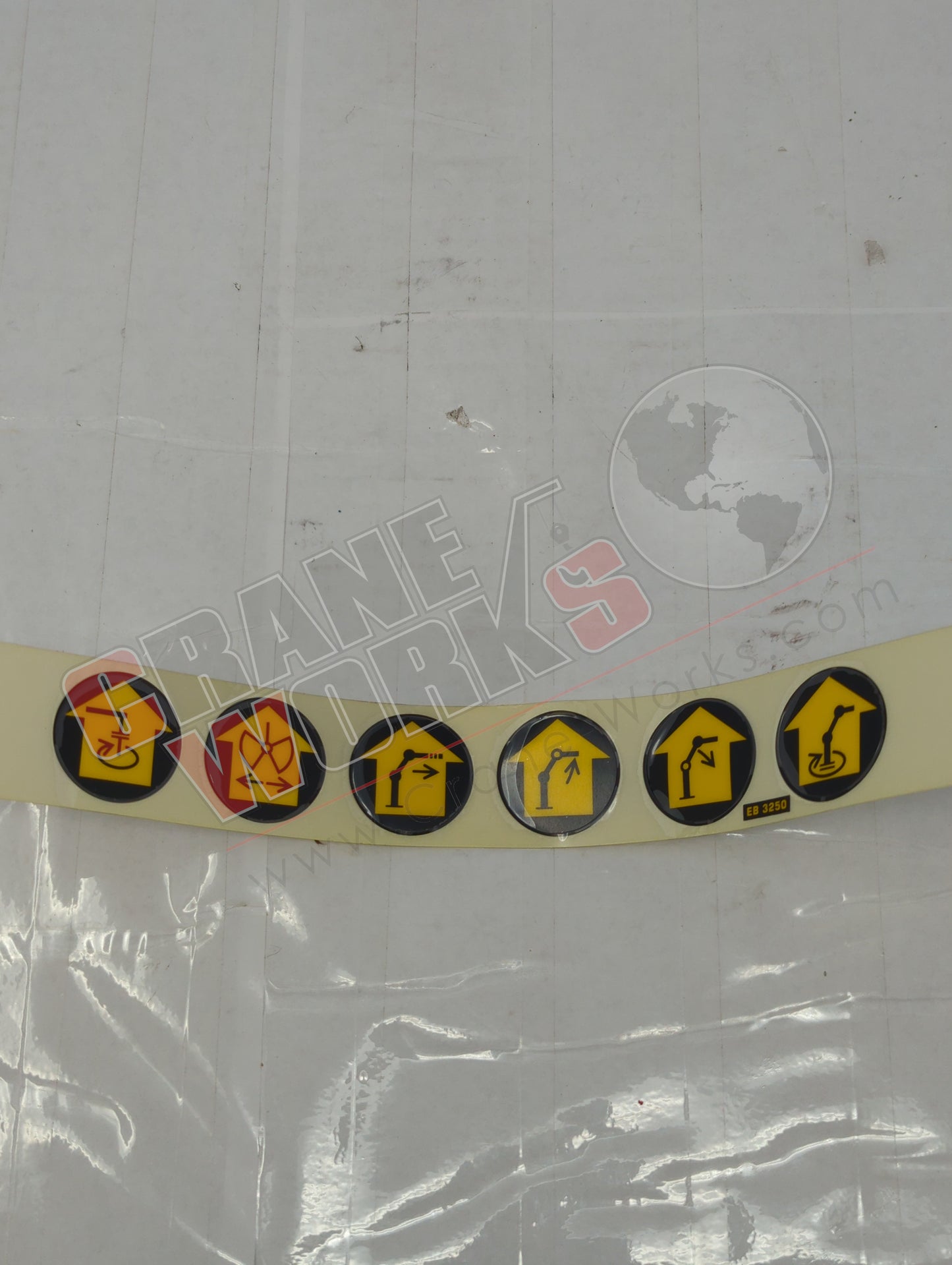 EB3250 | New Control Decals, Use Eb3249