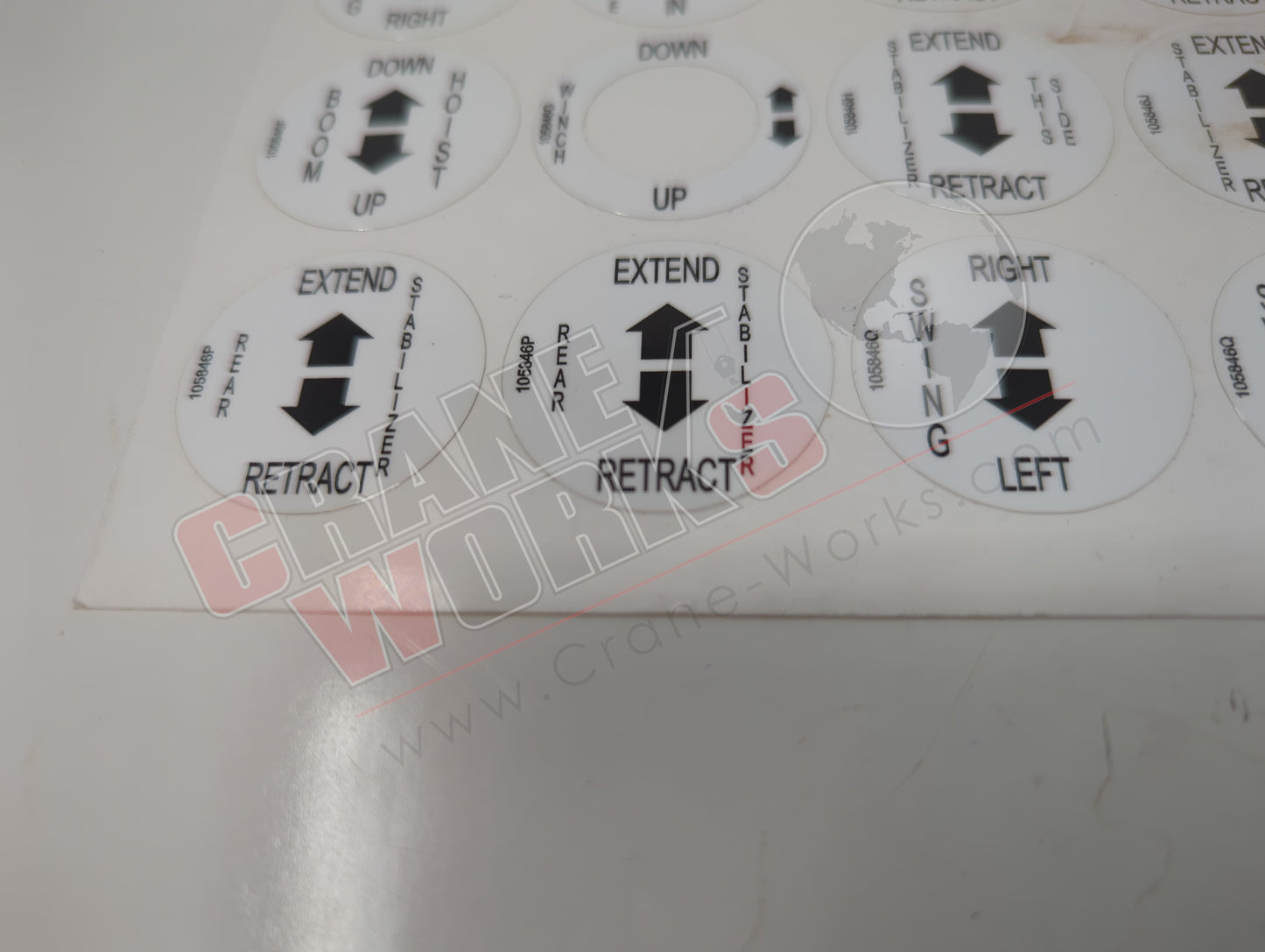 1058460 | New Decal Set; Control Knobs