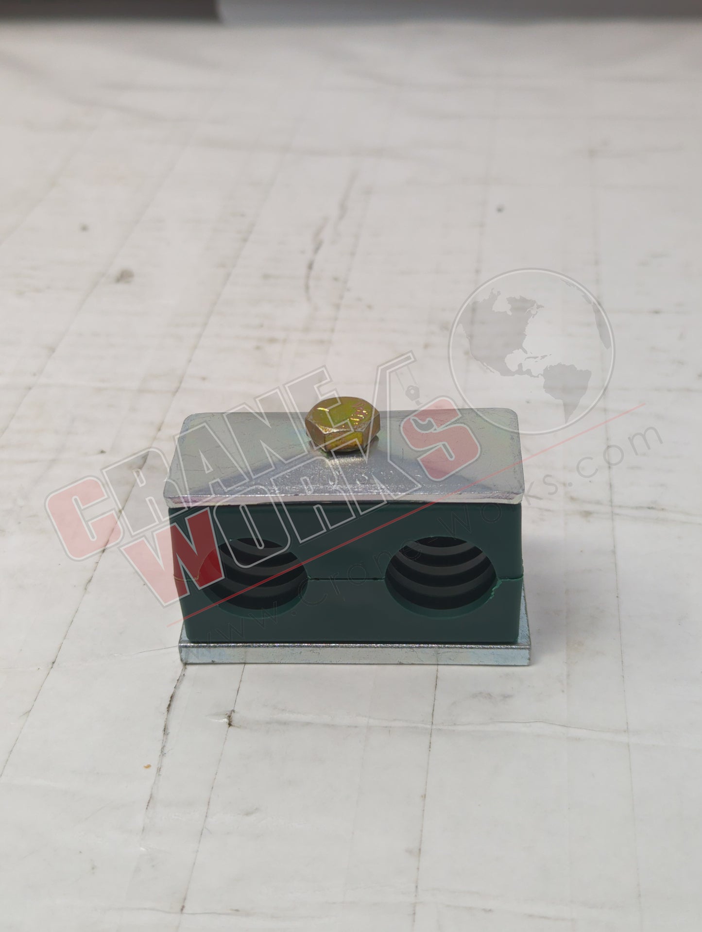 2UKU2 | New 13/16" Od For 1/2" Pipe Twin Clamp