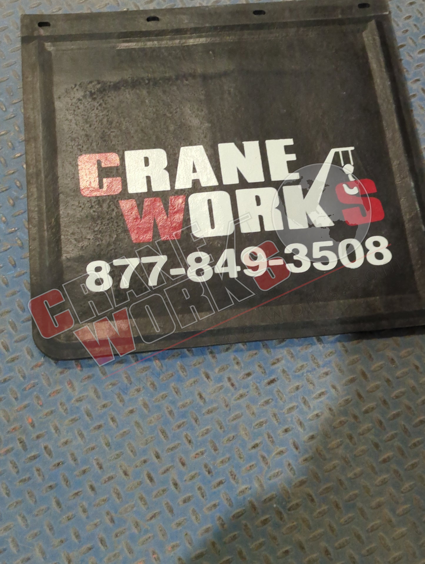 CW24X24 | New Mud Flap; 24" X 24"