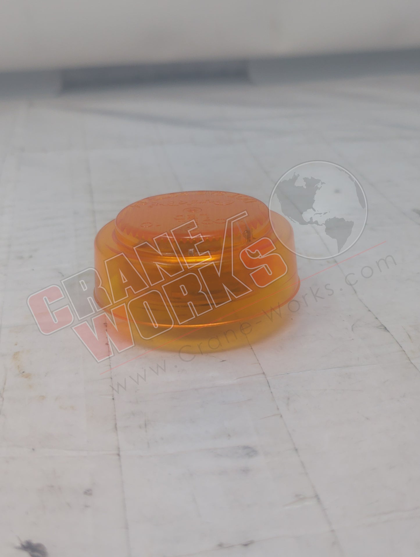 M11350Y | New 2.5" Round Amber Led Marker