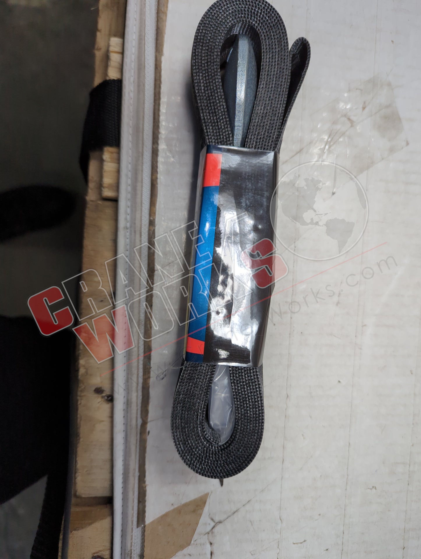 933162-7 | New 15 Ft Winch Strap For Pup Trailer