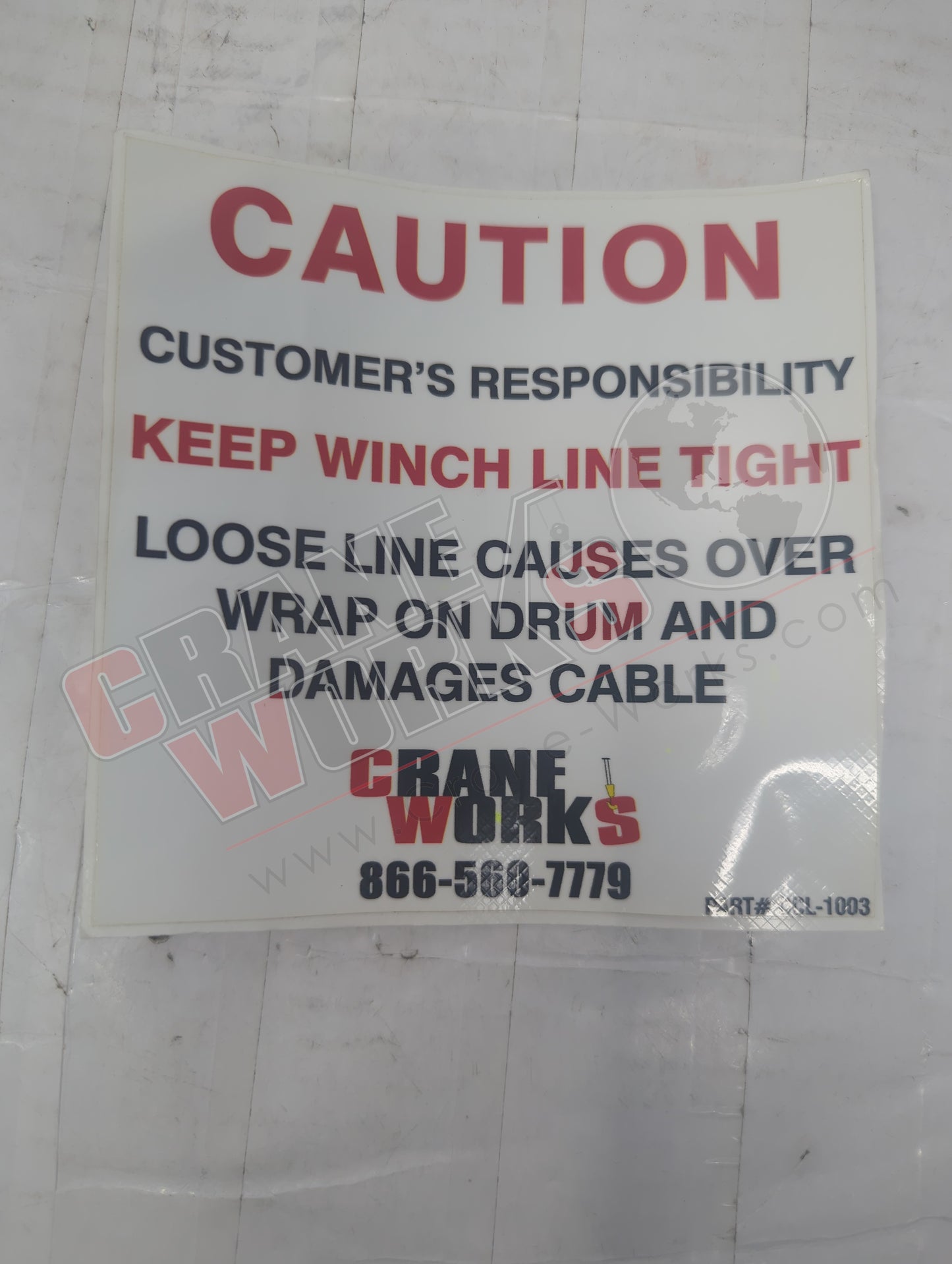 DCL-1003 | New Winch Line