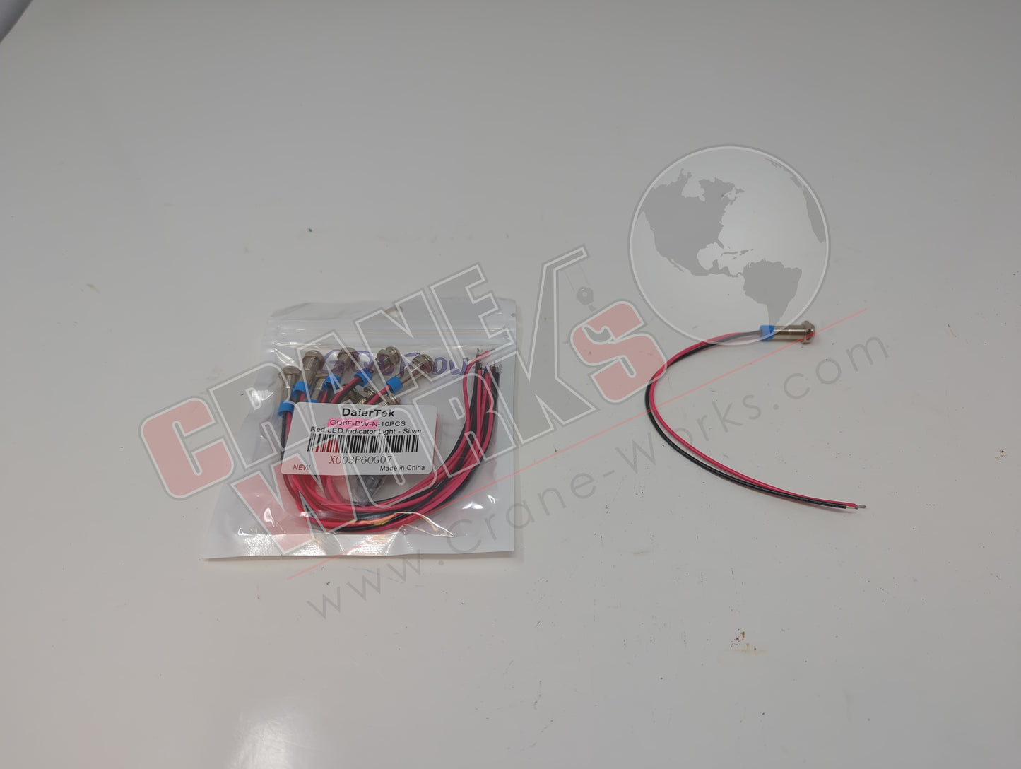 GQ6F-DW-N | New Led Indicator Light 12V Red