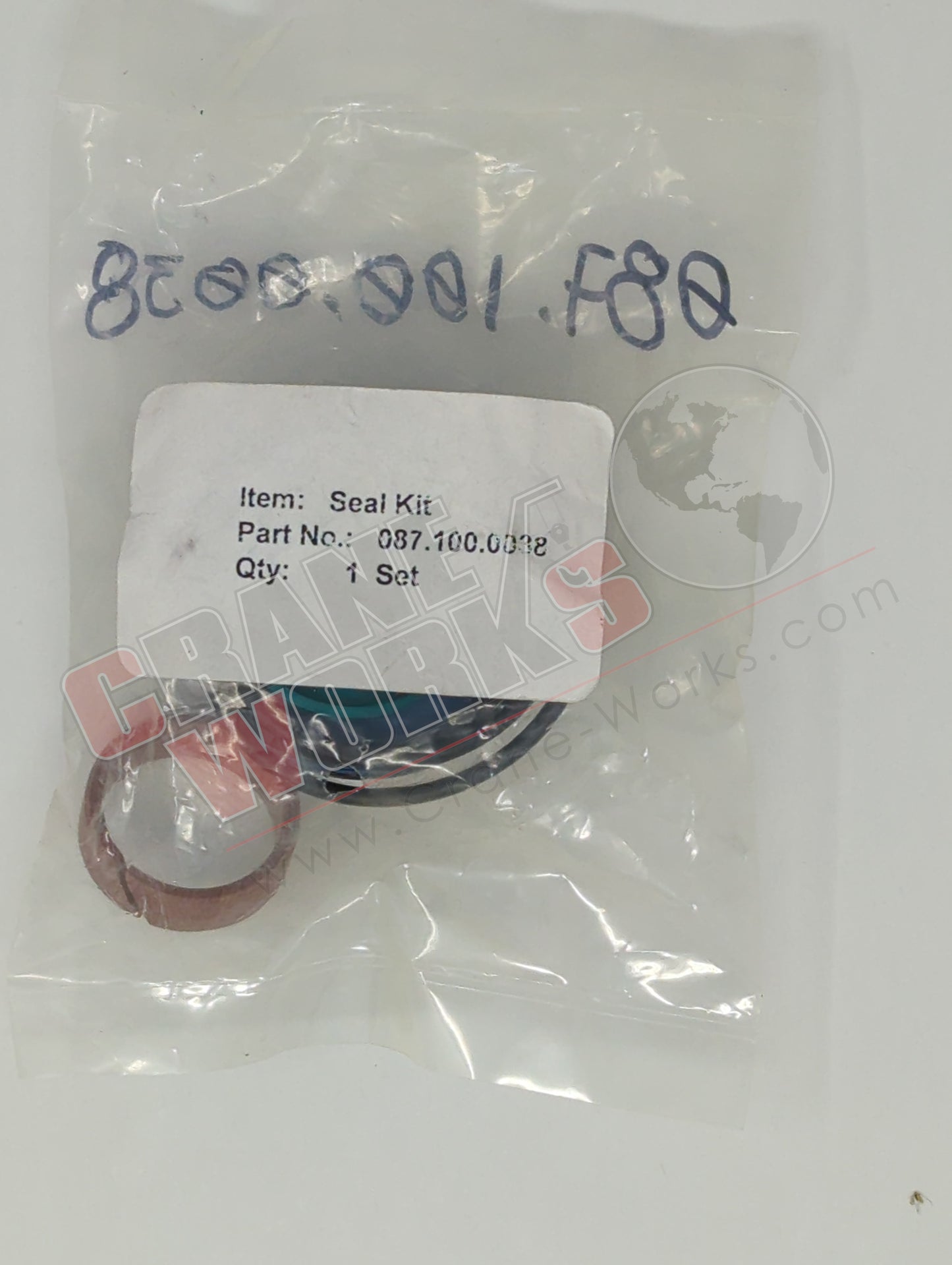 087.100.0038 | New Steering Cylinder Seal Kit